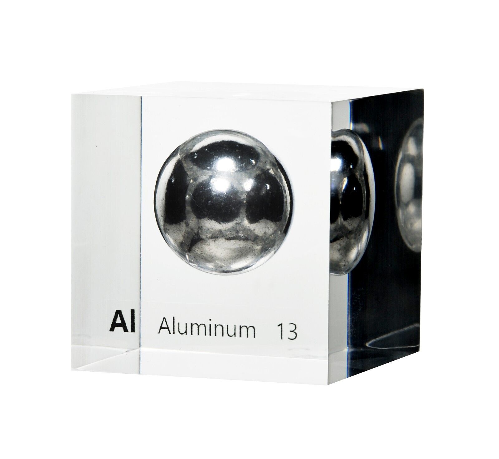 Aluminum 50mm Lucite Acrylic Cube for Element Collection USA SHIPPING