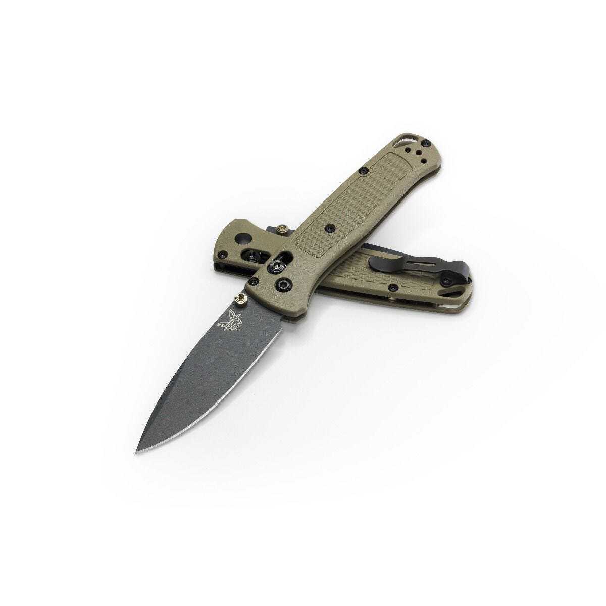 Benchmade Knives Bugout 535GRY-1 CPM-S30V Steel Ranger Green Grivory