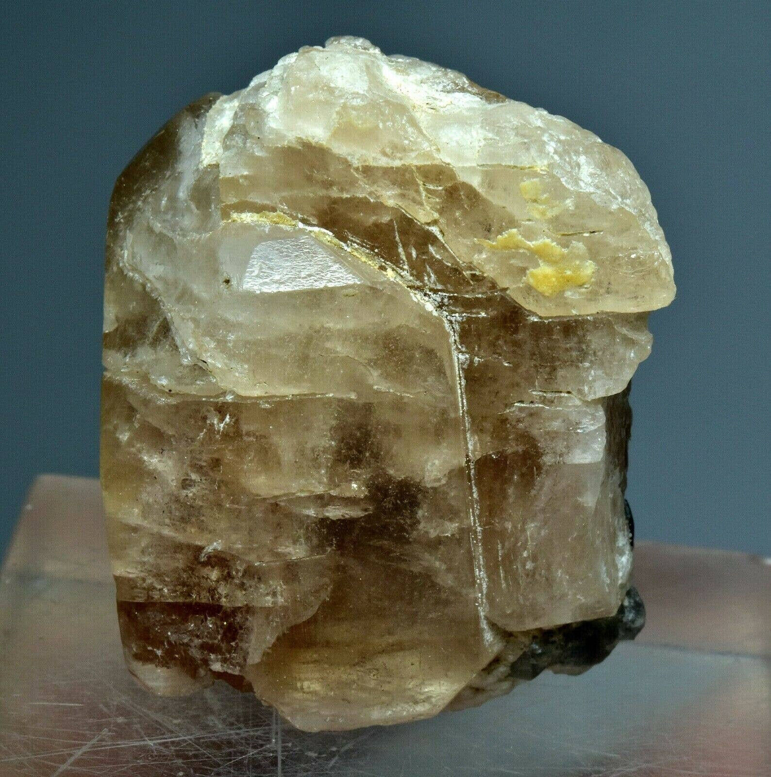 271 carat Lustrous Topaz Crystal with Black Tourmaline & Feldspar