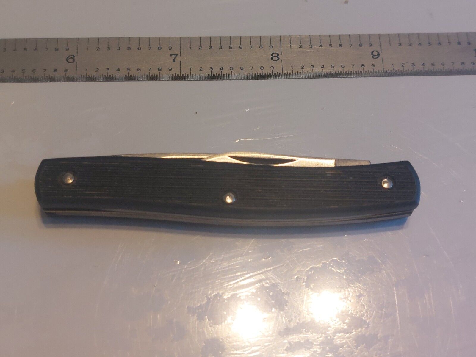 Imperial Ireland 3 Blade Black Plastic Folding Pocket Knife