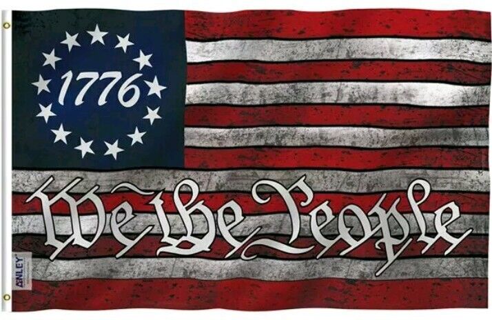 BRAND NEW Anley We The People Flag 1776 Vintage Betsy Ross US Constitution Flags