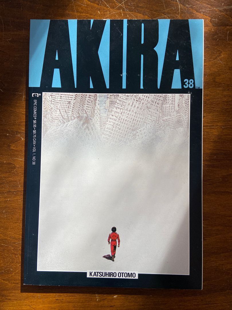 AKIRA #38 (Marvel/Epic, 1988) VF- Katsuhiro Otomo