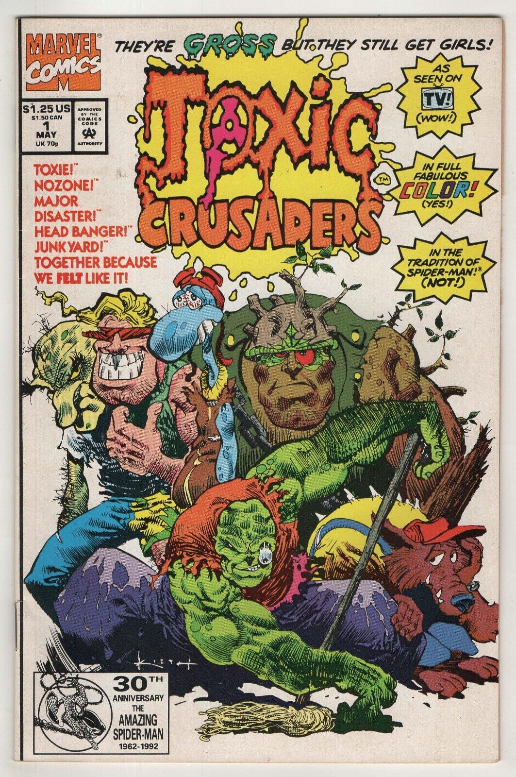 Toxic Crusaders  #1   The Making of Toxie