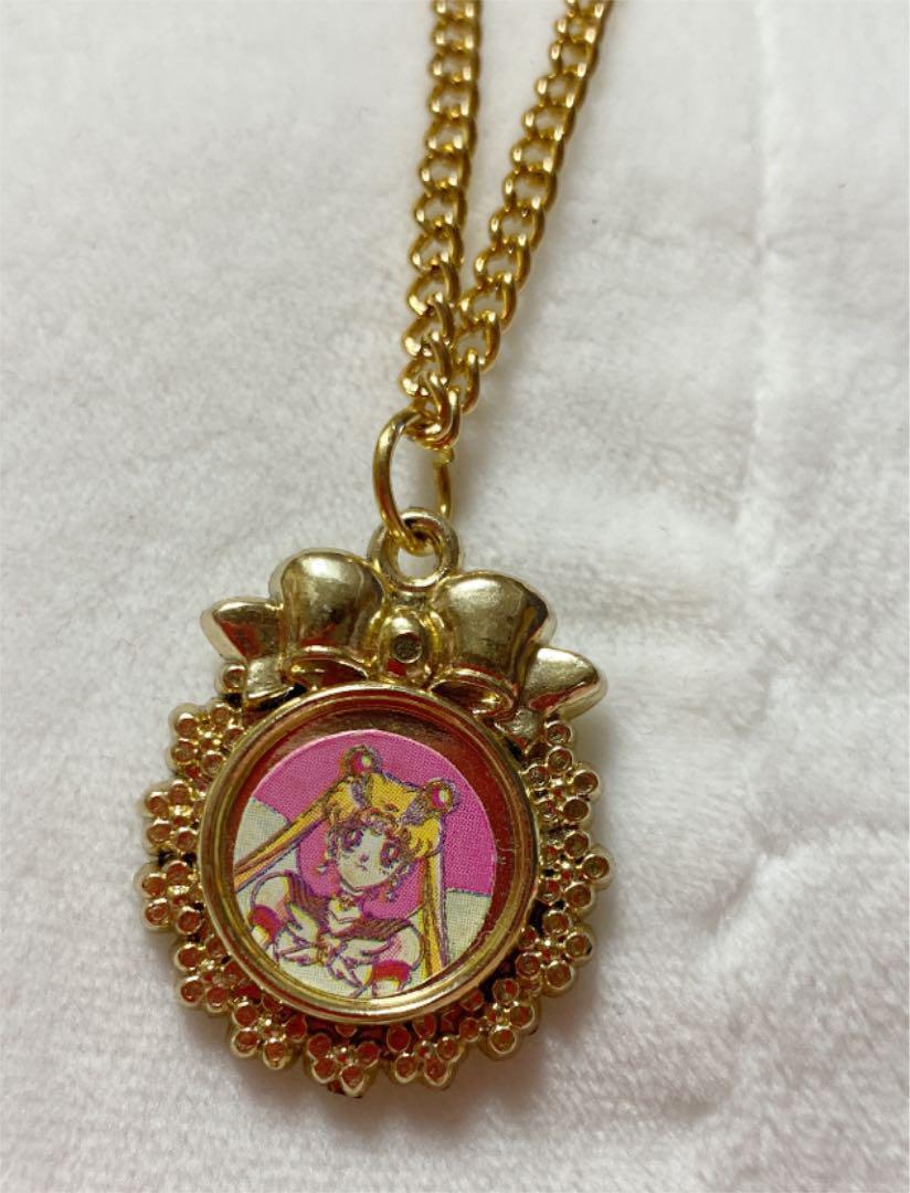 Sailor Moon Necklace Yutaka Vintage JPN Limited Original Anime Toy Figure Collec