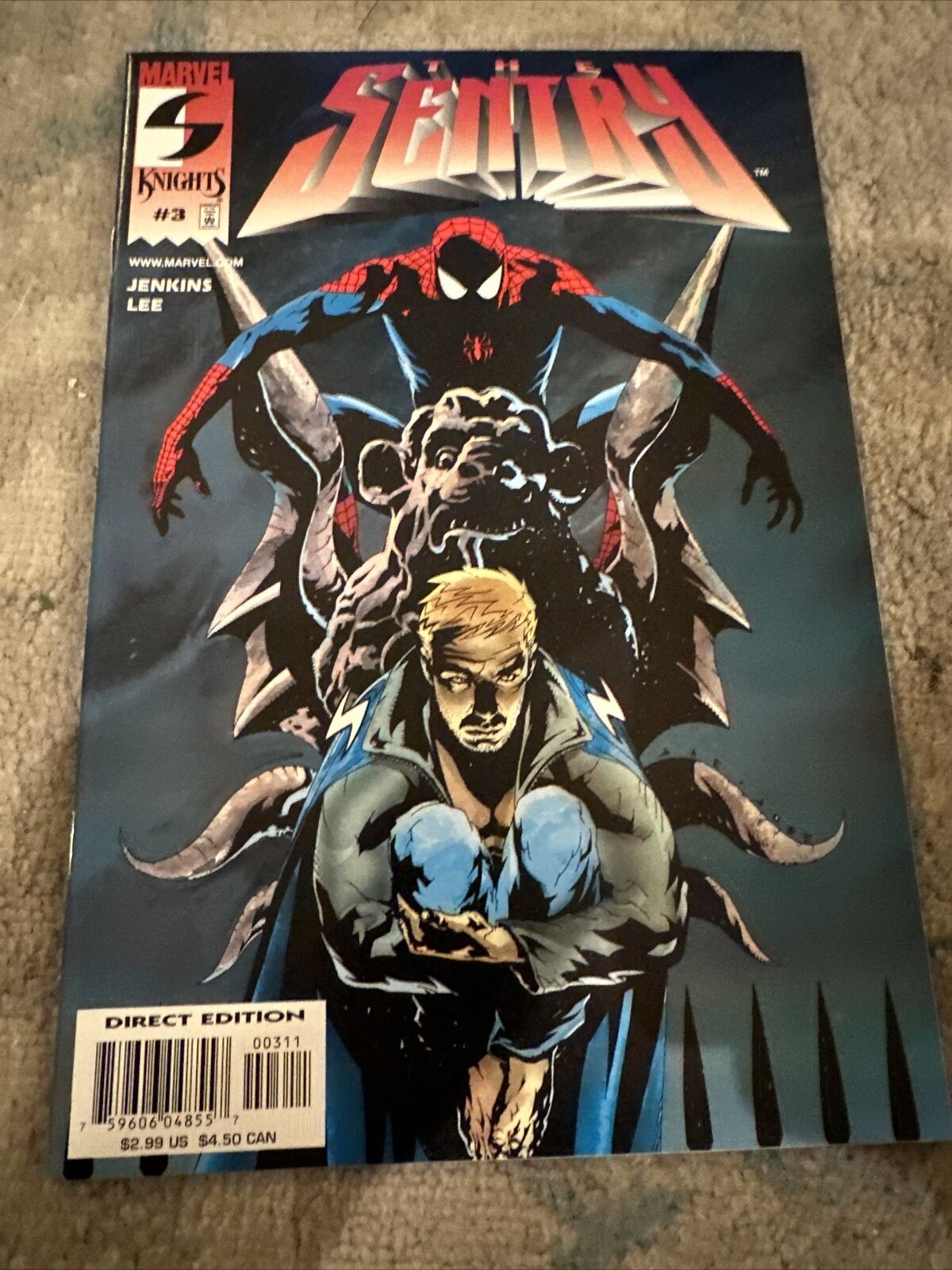Sentry #3 2000 marvel-knights Comic Book Spiderman