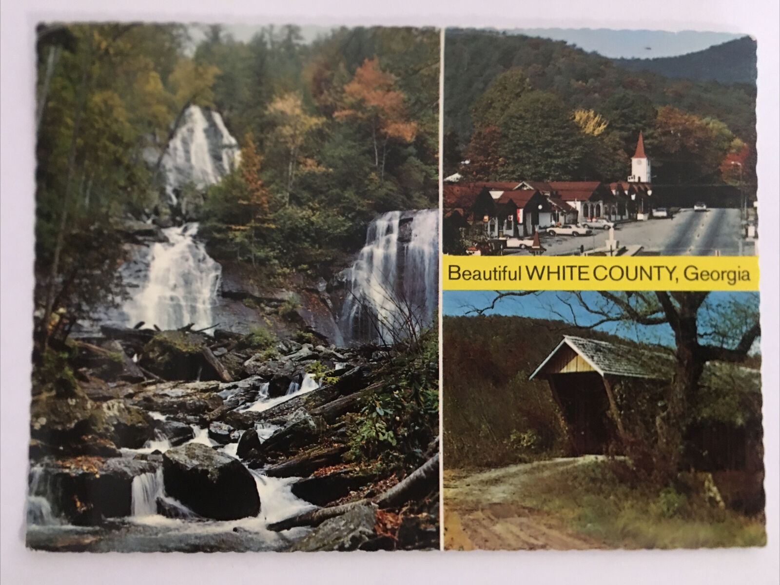 Beautiful White County Georgia Postcard