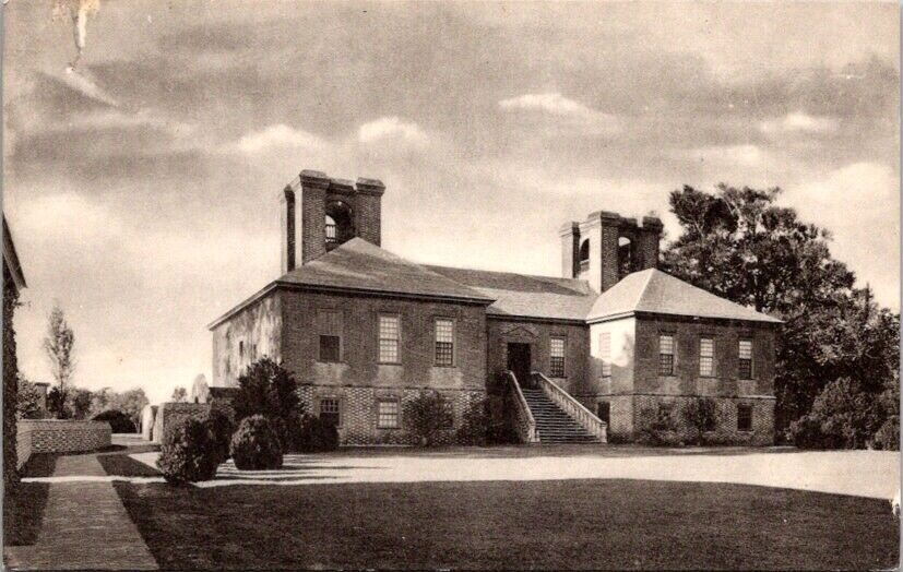 Postcard Home of Lee Family Stratford Hall near Fredericksburg Virginia VA  V077