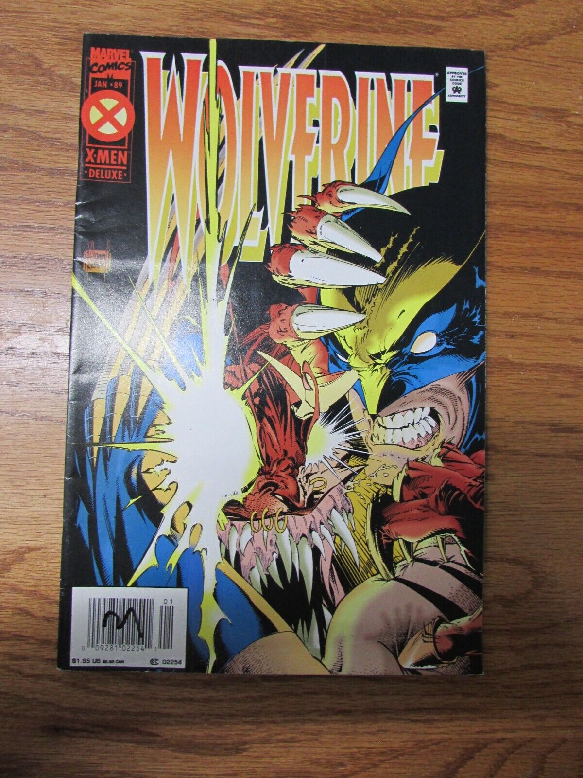 Vintage Marvel Comics Wolverine No. 89 January 1995 Comic Book
