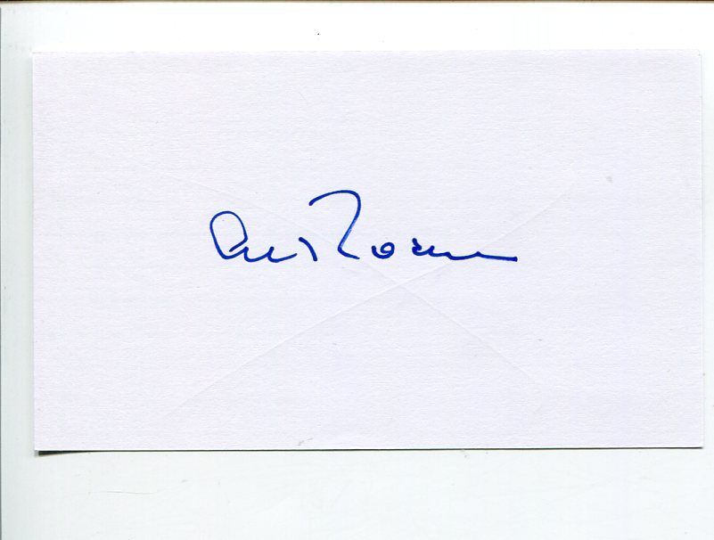 Al Rosen Cleveland Indians 1948 World Series Champion Signed Autograph