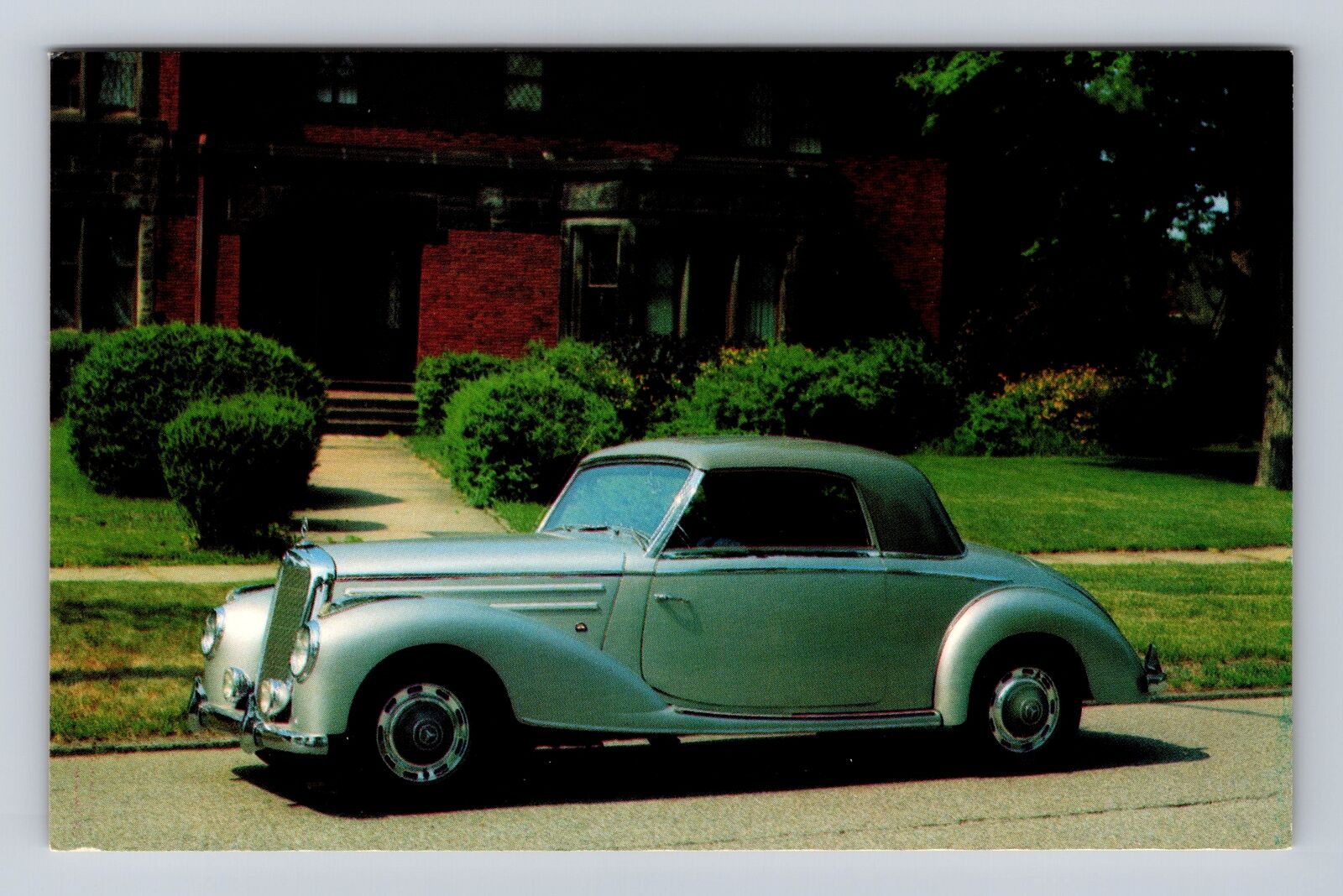 Cleveland OH-Ohio, Frederick Crawford Auto Museum Mercedes Benz Vintage Postcard