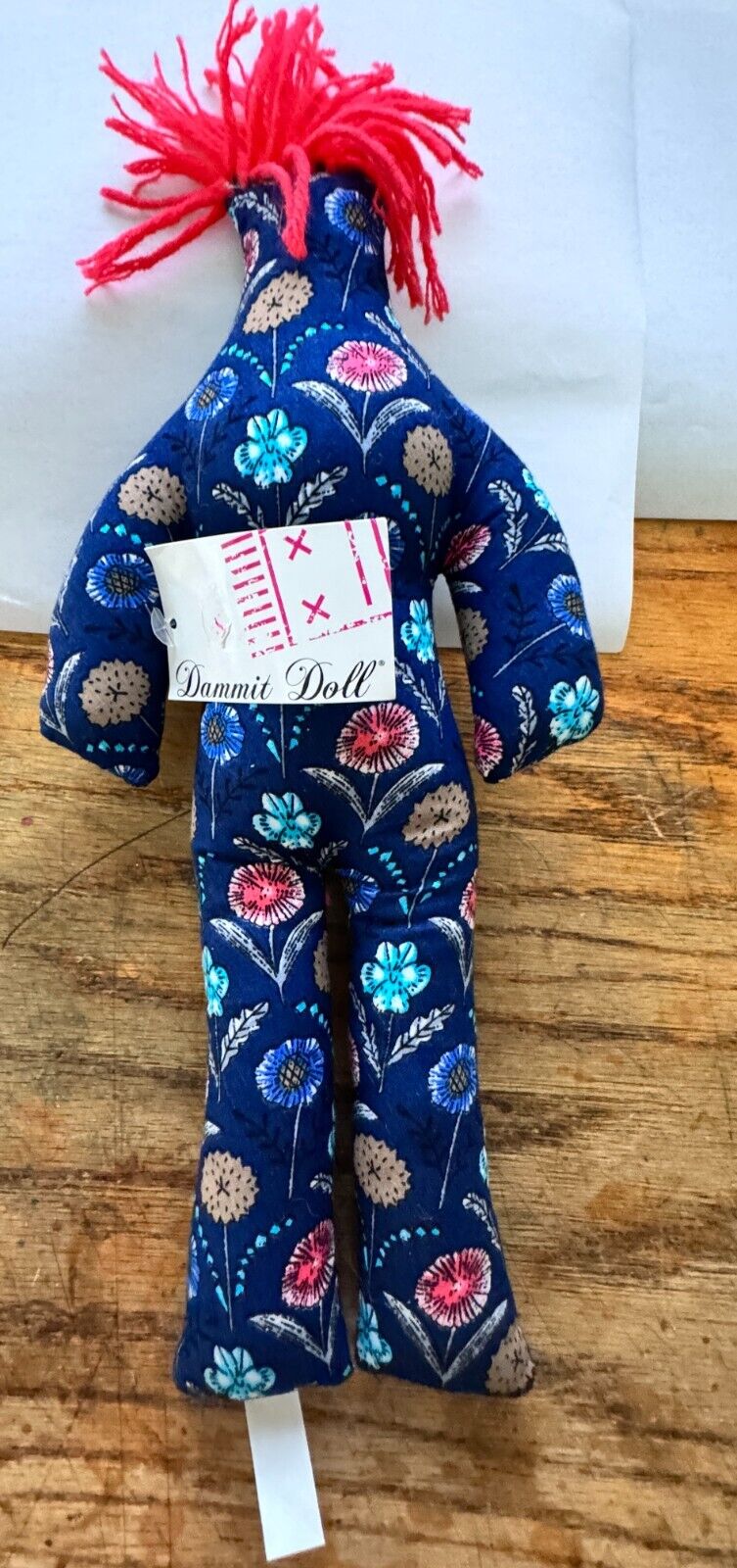COOL BEANS BLOWOUT: Dammit Doll 2017 Stress Relief Blue NWT TKH