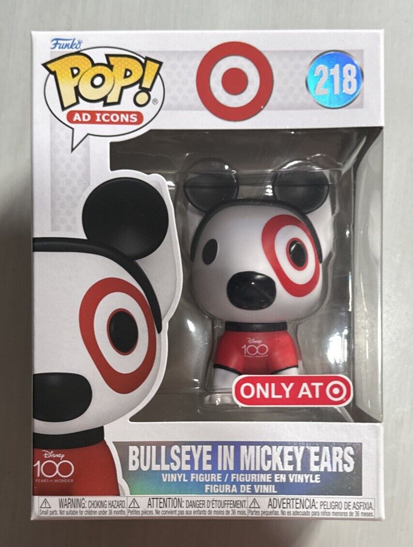 Funko Pop Vinyl: Target - Bullseye in Mickey Ears - Target (Exclusive) #218