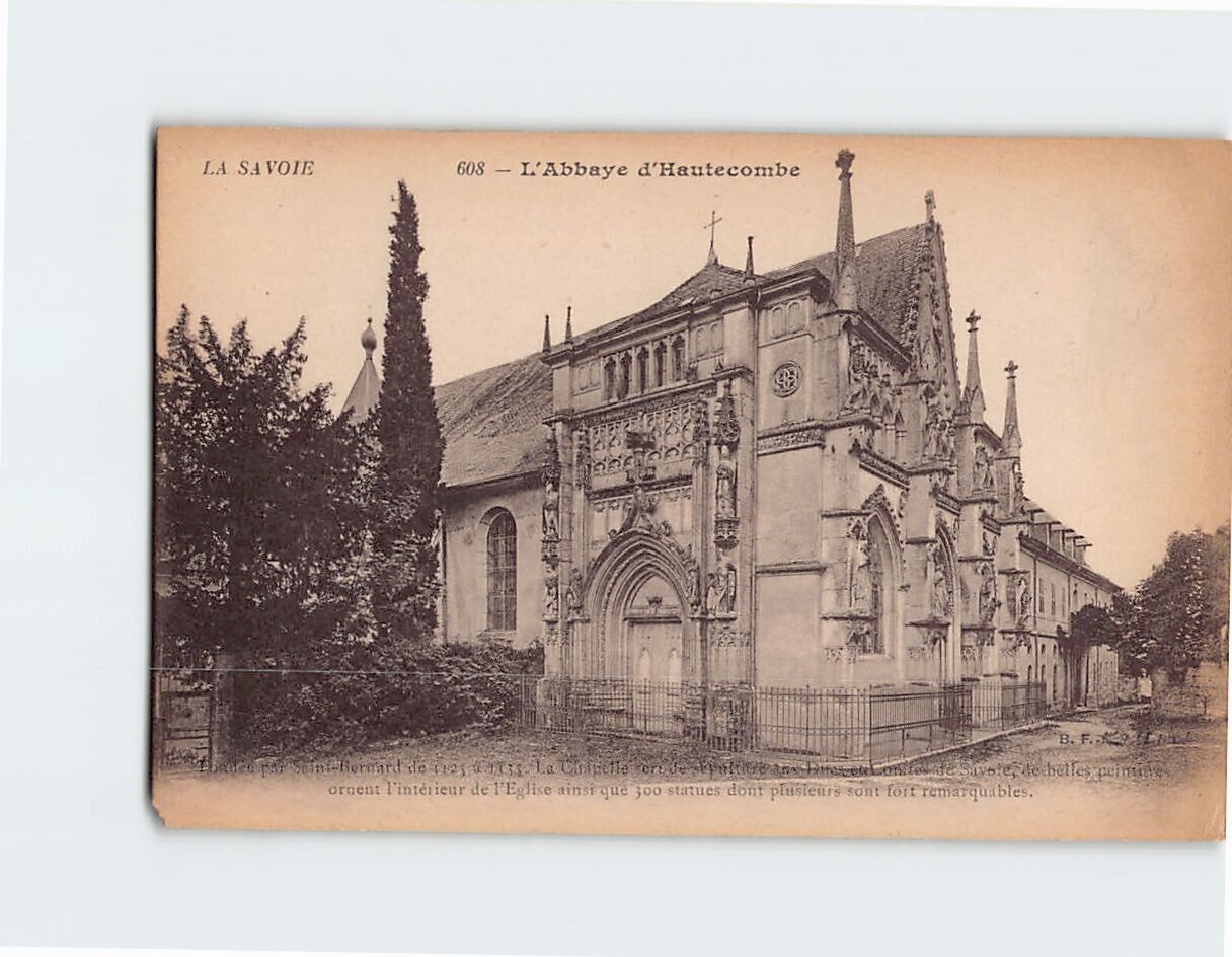 Postcard L\'Abbaye d\'Hautecombe, Saint-Pierre-de-Curtille, France
