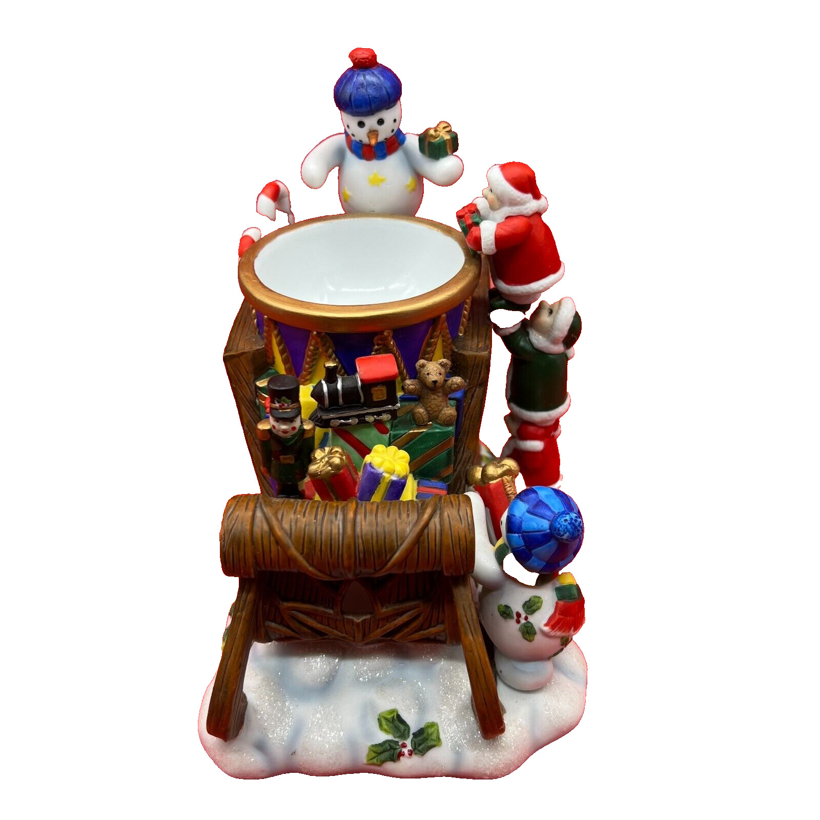 Partylite Holiday Sleigh Aroma Melts Warmer Diffuser Christmas Santa P8538