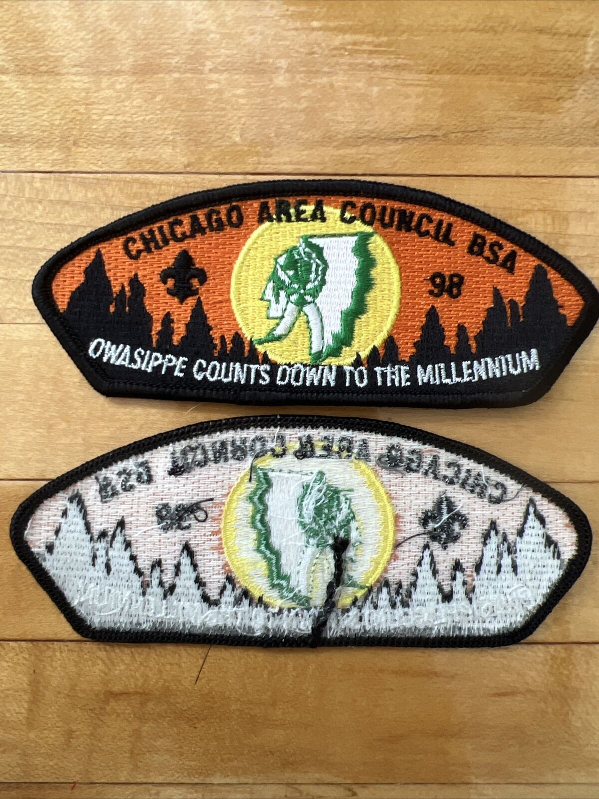 1998 Owasippe Chicago Area Council Shoulder Patch CSP Boy Scouts BSA Illinois IL