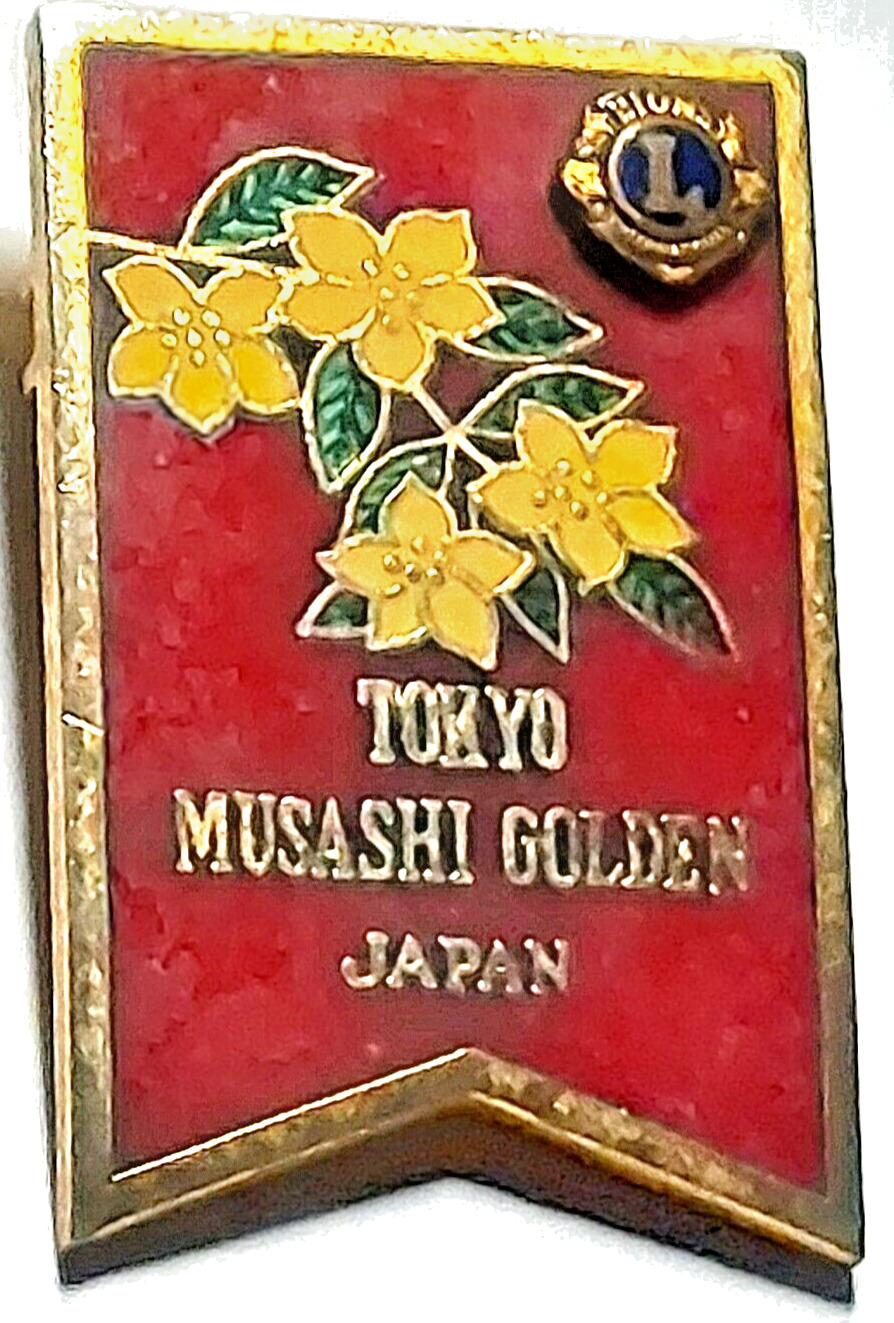 Lions Inter. TOKYO MUSASHI GOLDEN JAPAN Pin (070623)