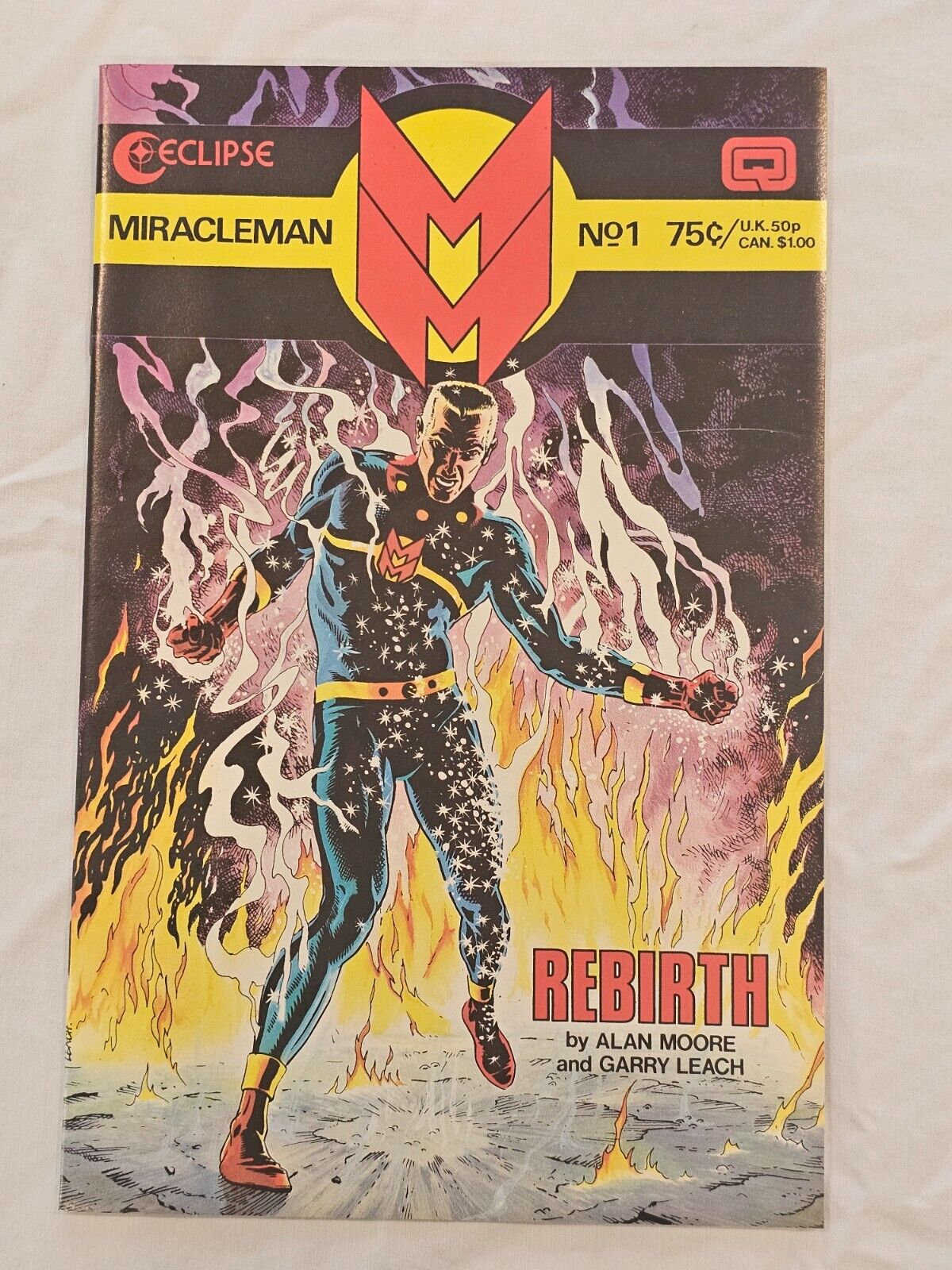 Miracleman # 1 Alan Moore Eclipse Comics 1985