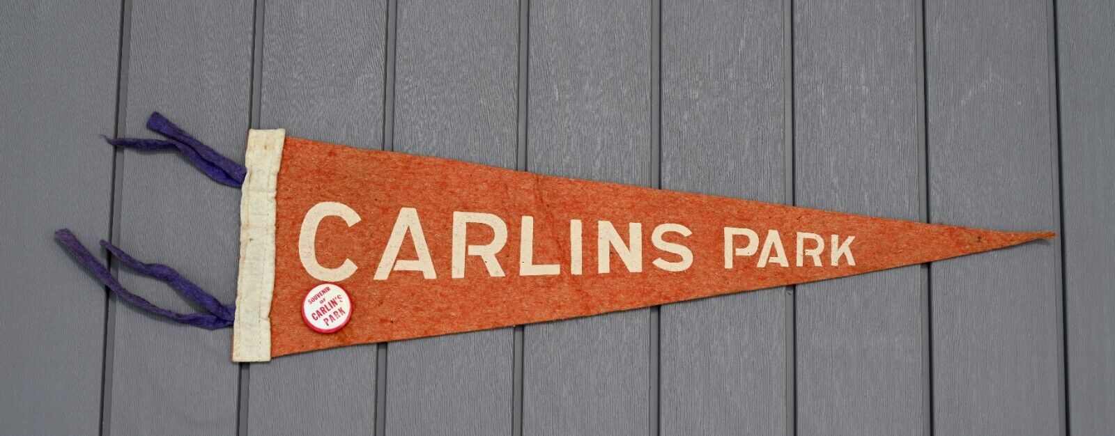 Carlins Park - Baltimore, Maryland - MD Vintage Felt Pennant