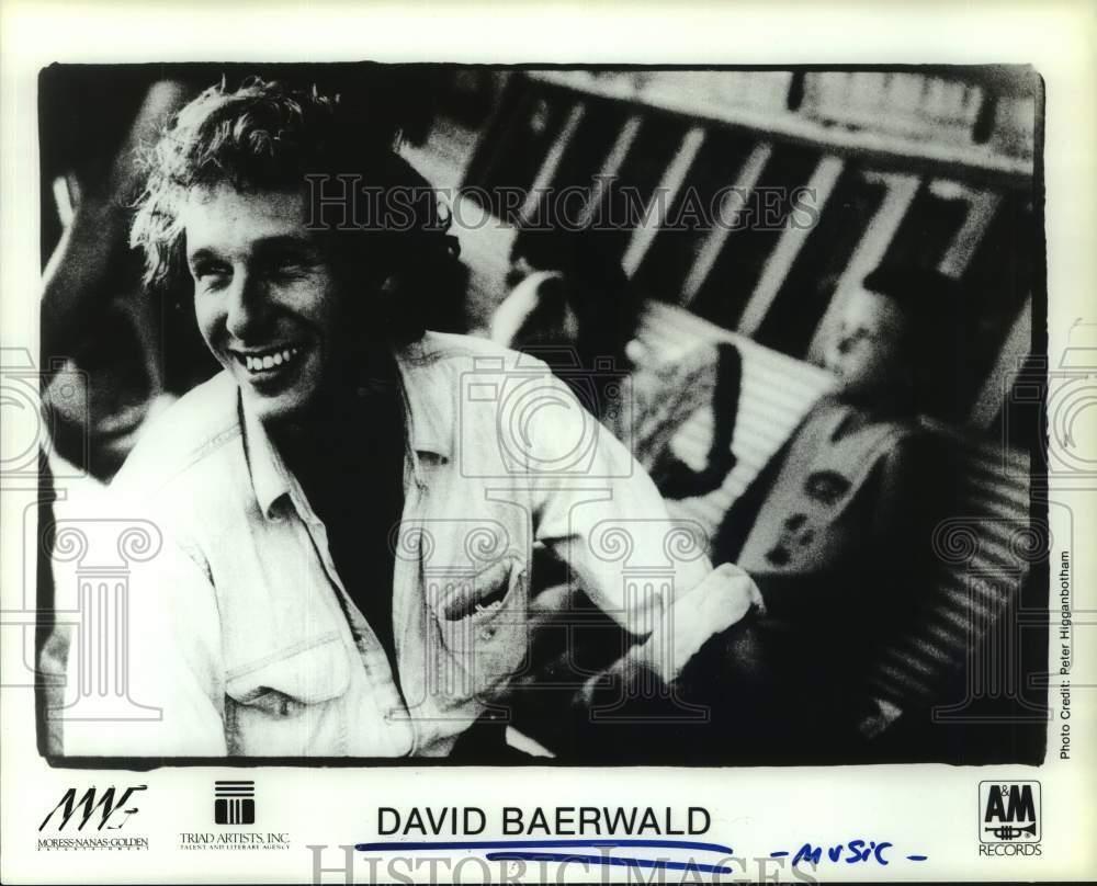 1990 Press Photo David Baerwald, Music - hcp37864