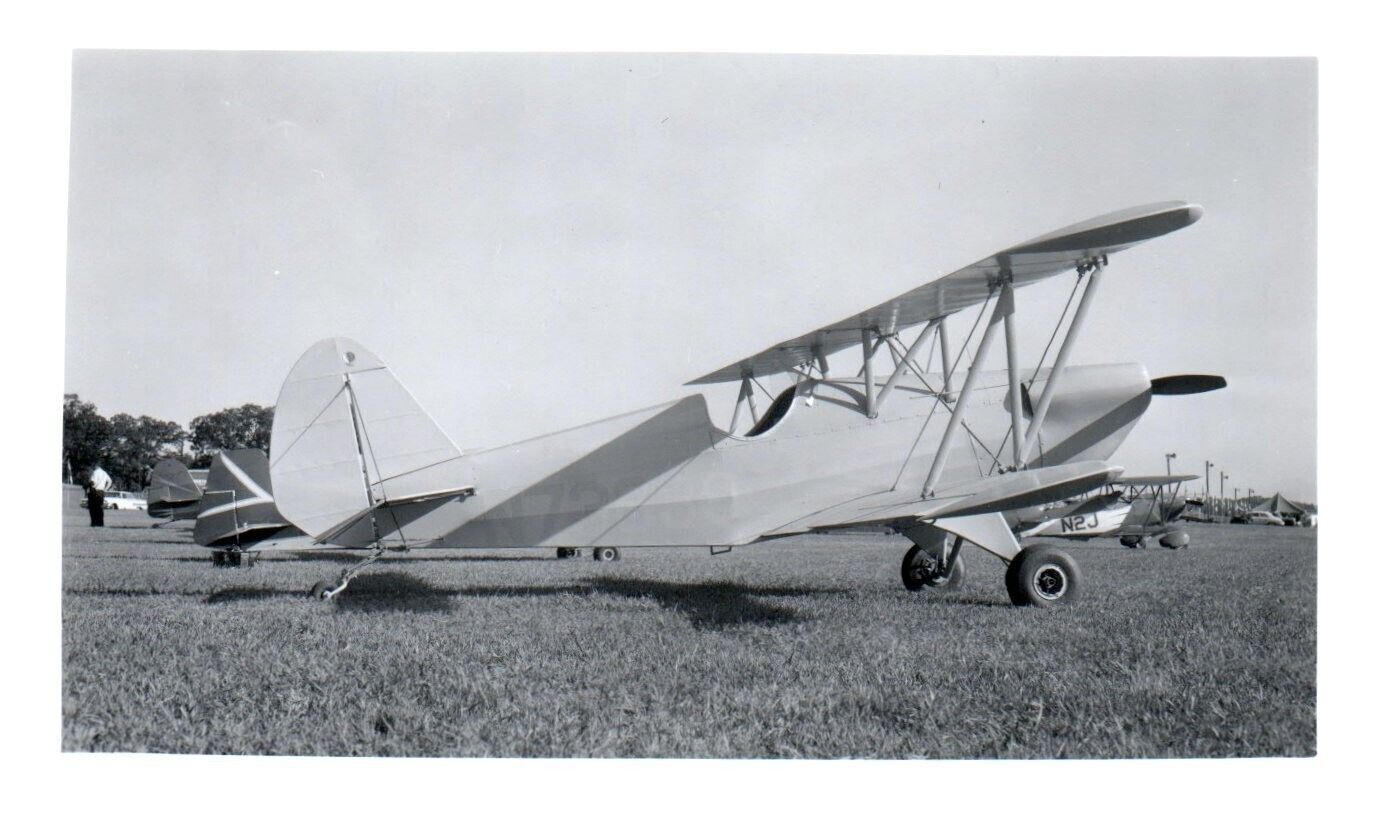 EAA Biplane Vintage Original Unpublished Photograph 4.5x2.75\