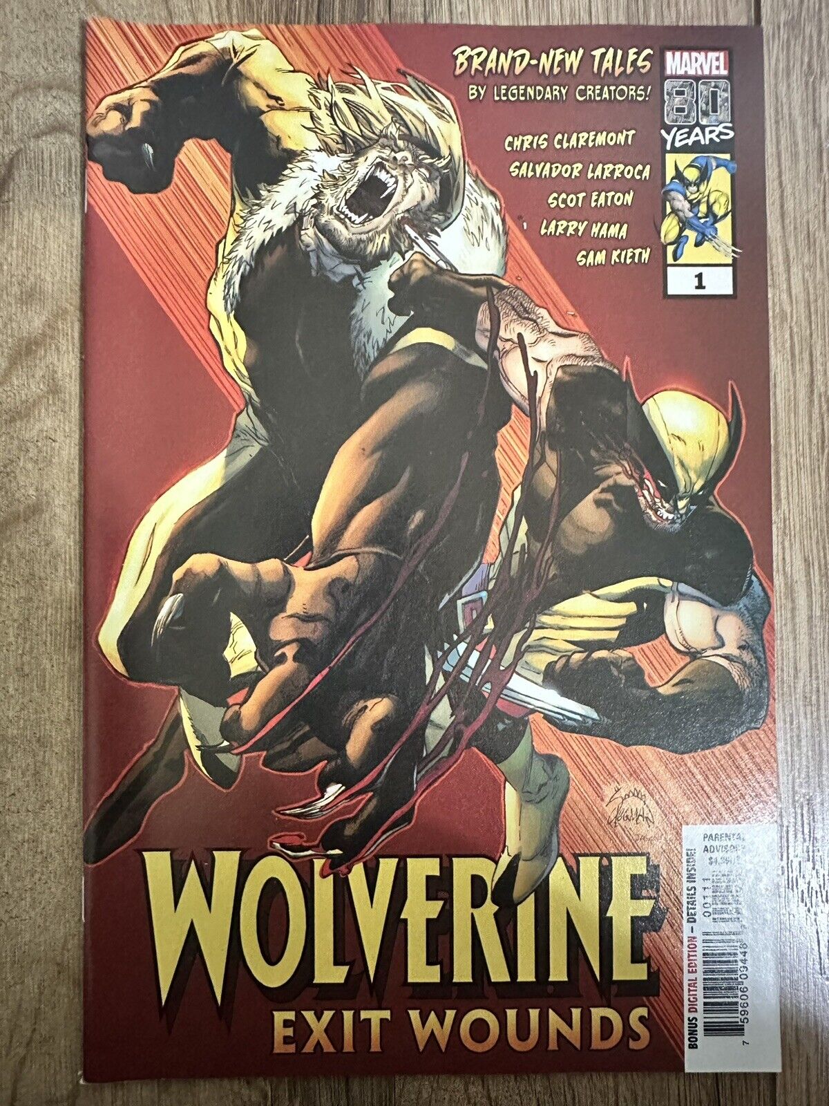 WOLVERINE EXIT WOUNDS # 1 (2019) NM ONE SHOT - STEGMAN COVER A {F8}