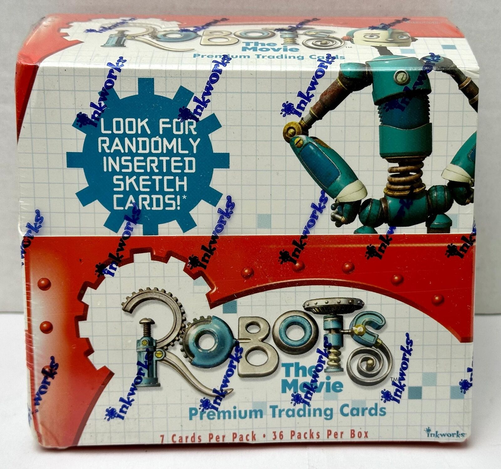 Robots The Movie Hobby Trading Card Box 36 Packs Inkworks 2006 Factory Sealed