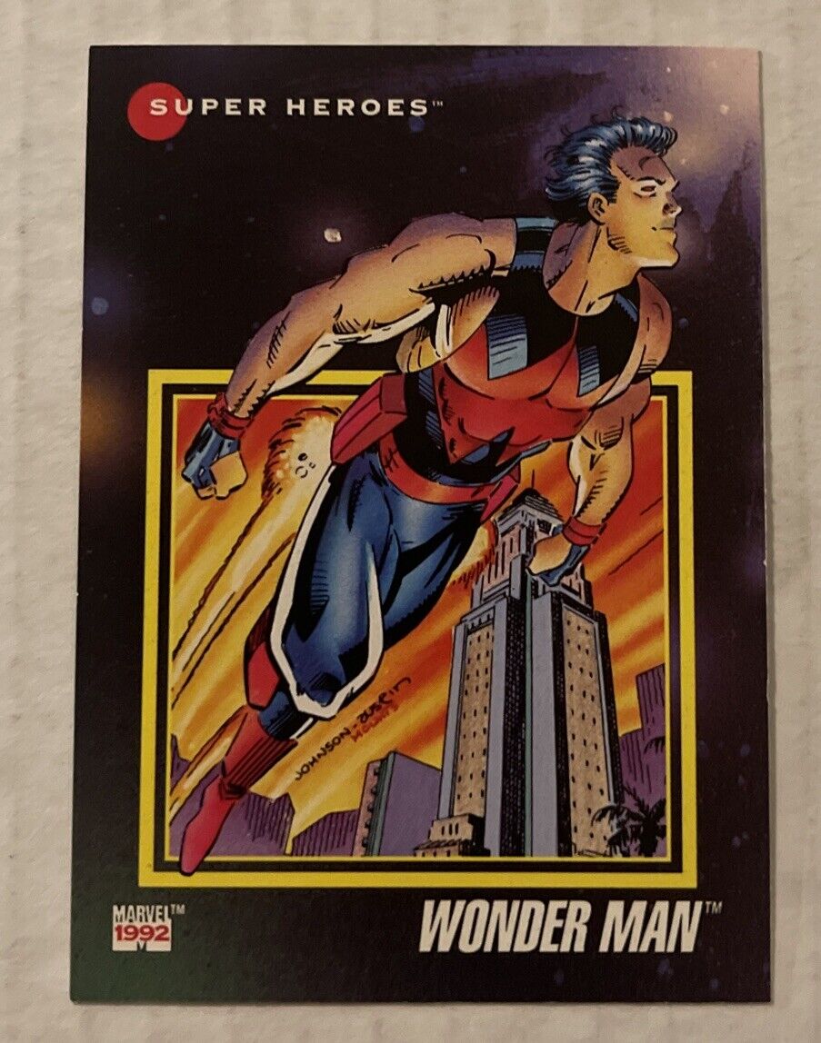 1992  Marvel Universe Series III # 31 Wonder Man