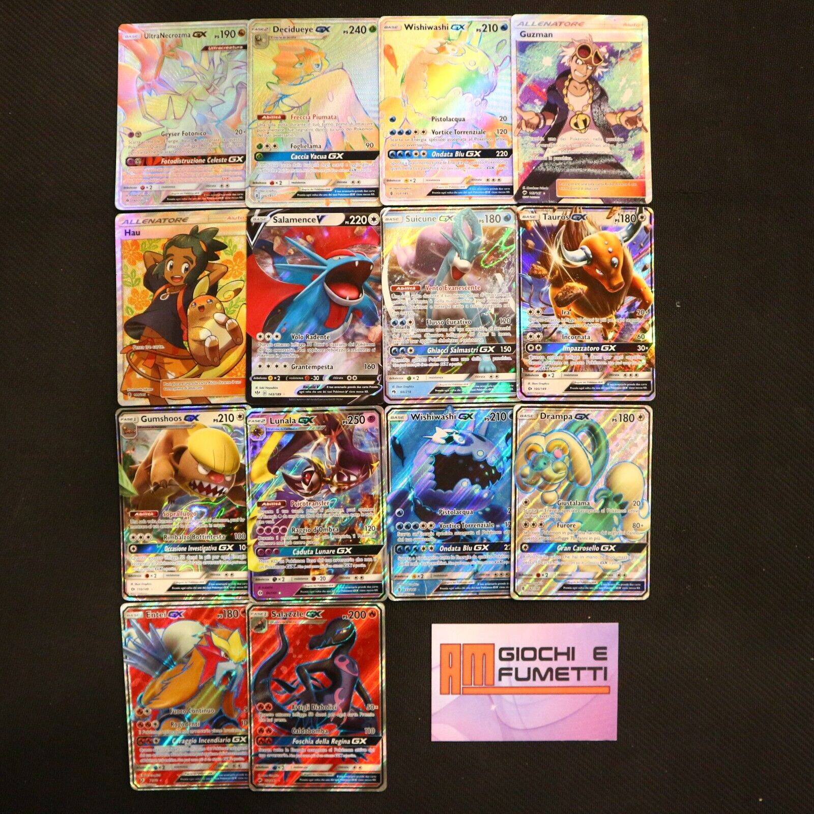 LOT 15 ORIGINAL POKEMON CARDS & TRAINERS in ITALIAN, FOR REAL COLLECTORS