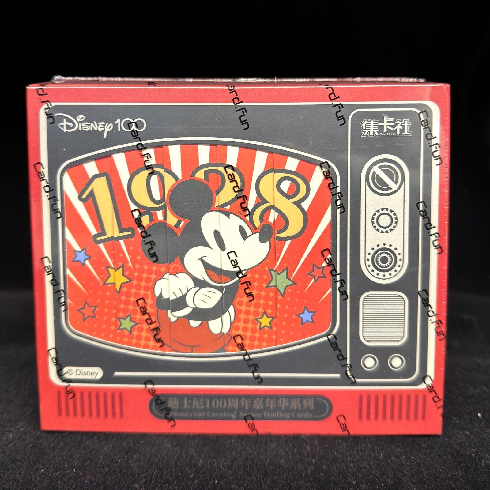 2023 Card Fun Disney 100 years Anniversary Carnival Mickey Mouse card sealed box