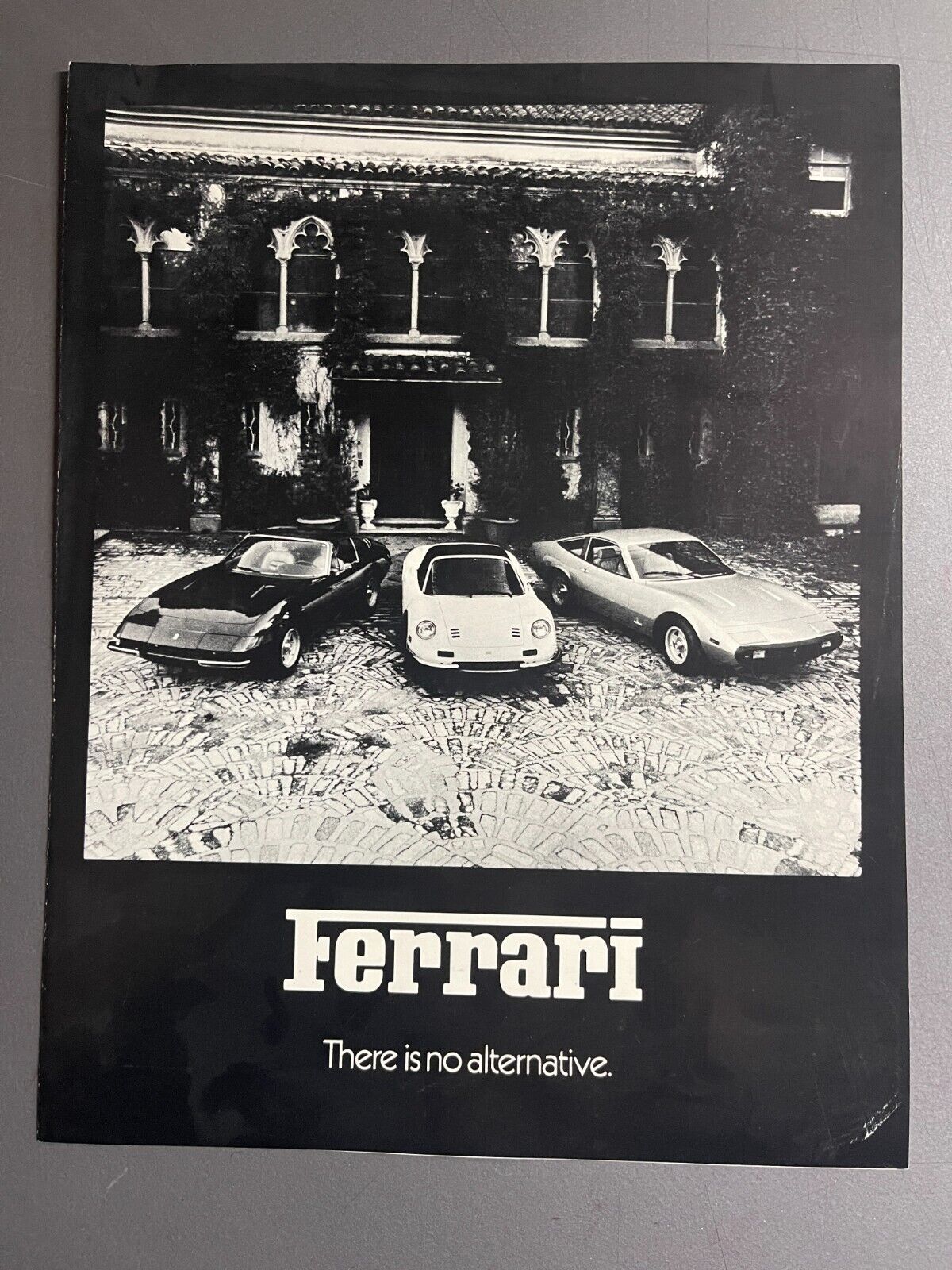 1970s Ferrari Full Line Dealers Showroom Advertising Folder, Brochure - RARE