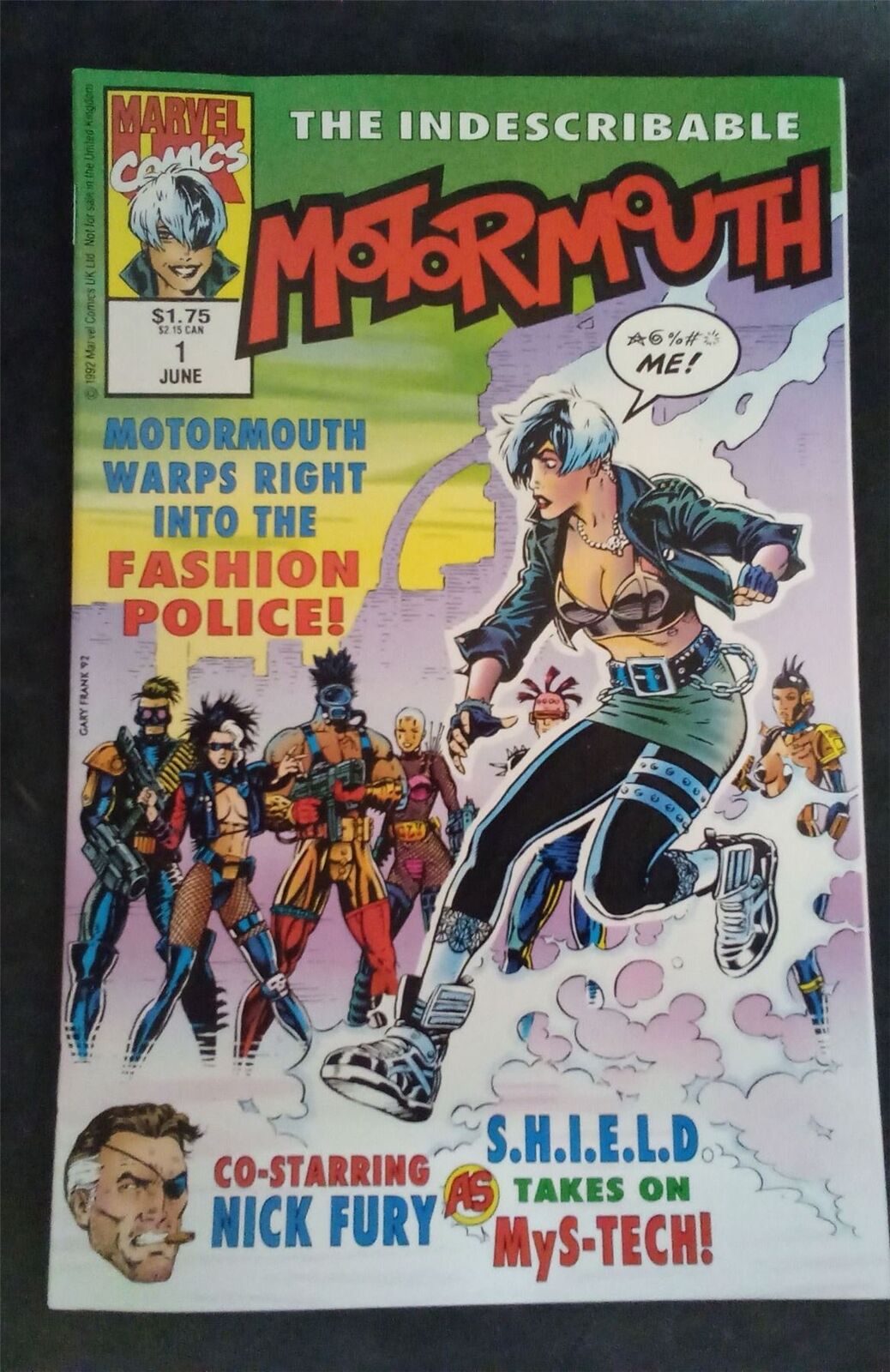 Motormouth #1 1992 marvel-uk Comic Book 