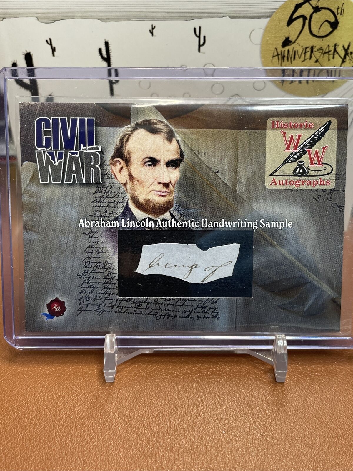 Historic Autographs Civil War Abe Lincoln Written Word “being of” 🔥🇺🇸🎩