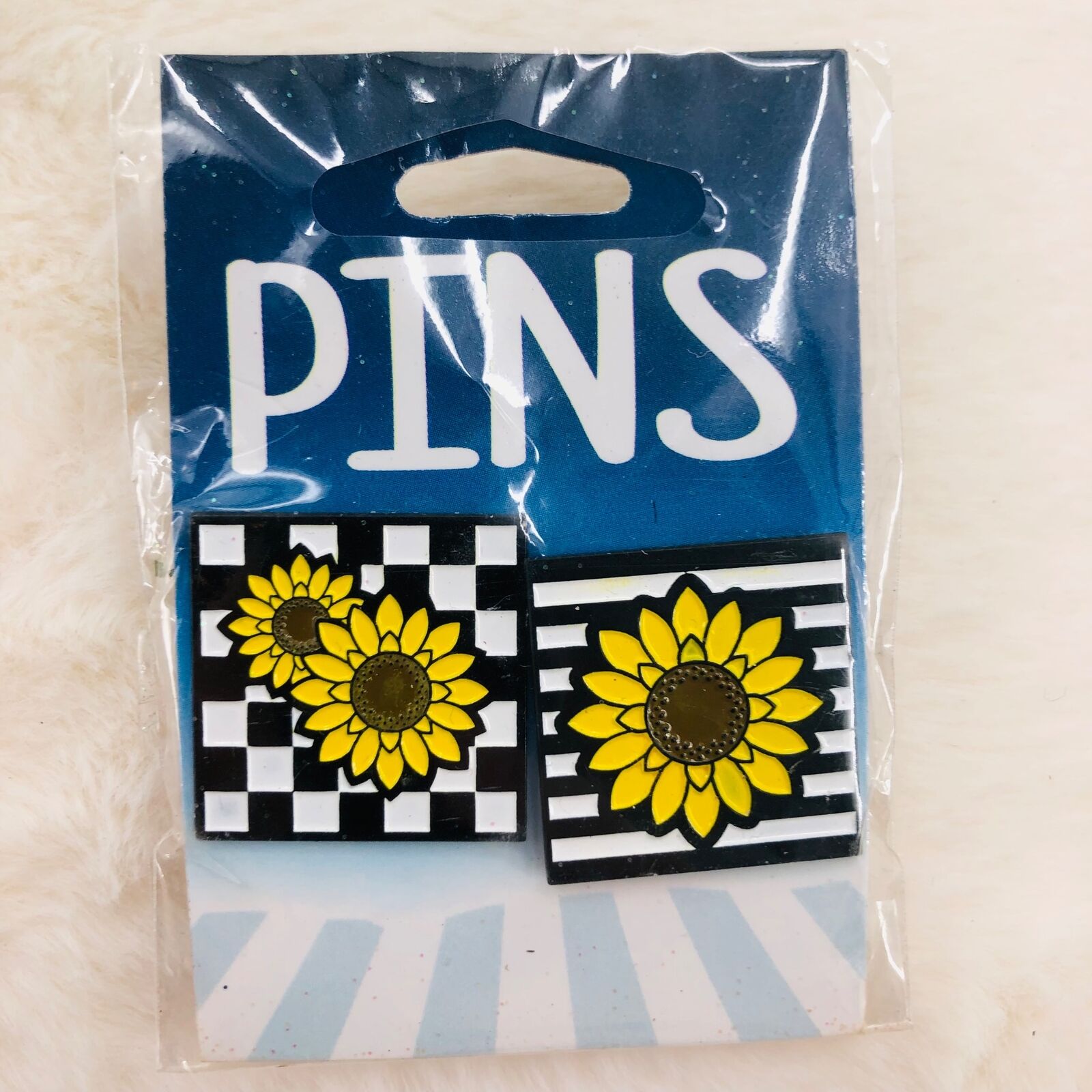 Sunflower Lapel Pin Set of 2