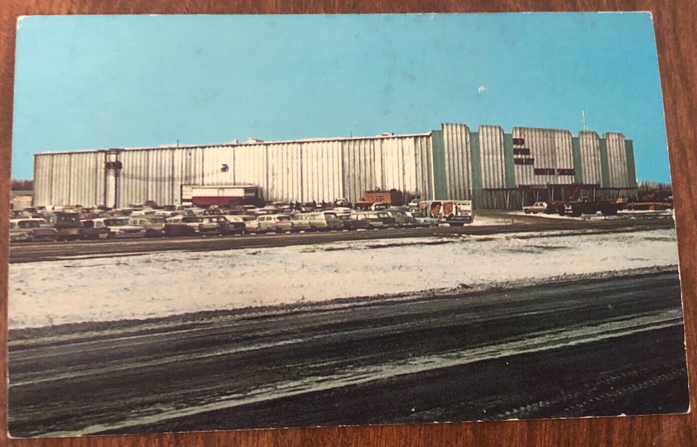 Crookston Minnesota, Red River Valley Winter Chrome Postcard, Shows Building