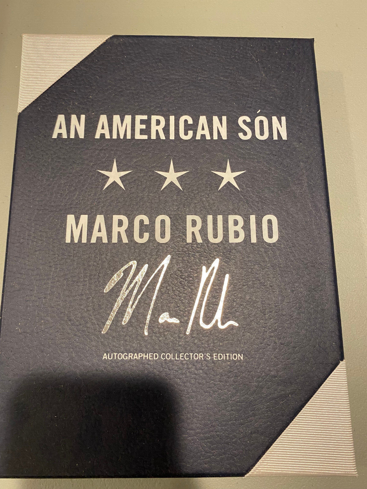Marco Rubio An American Son Signed Limited 1st Edition w/ box