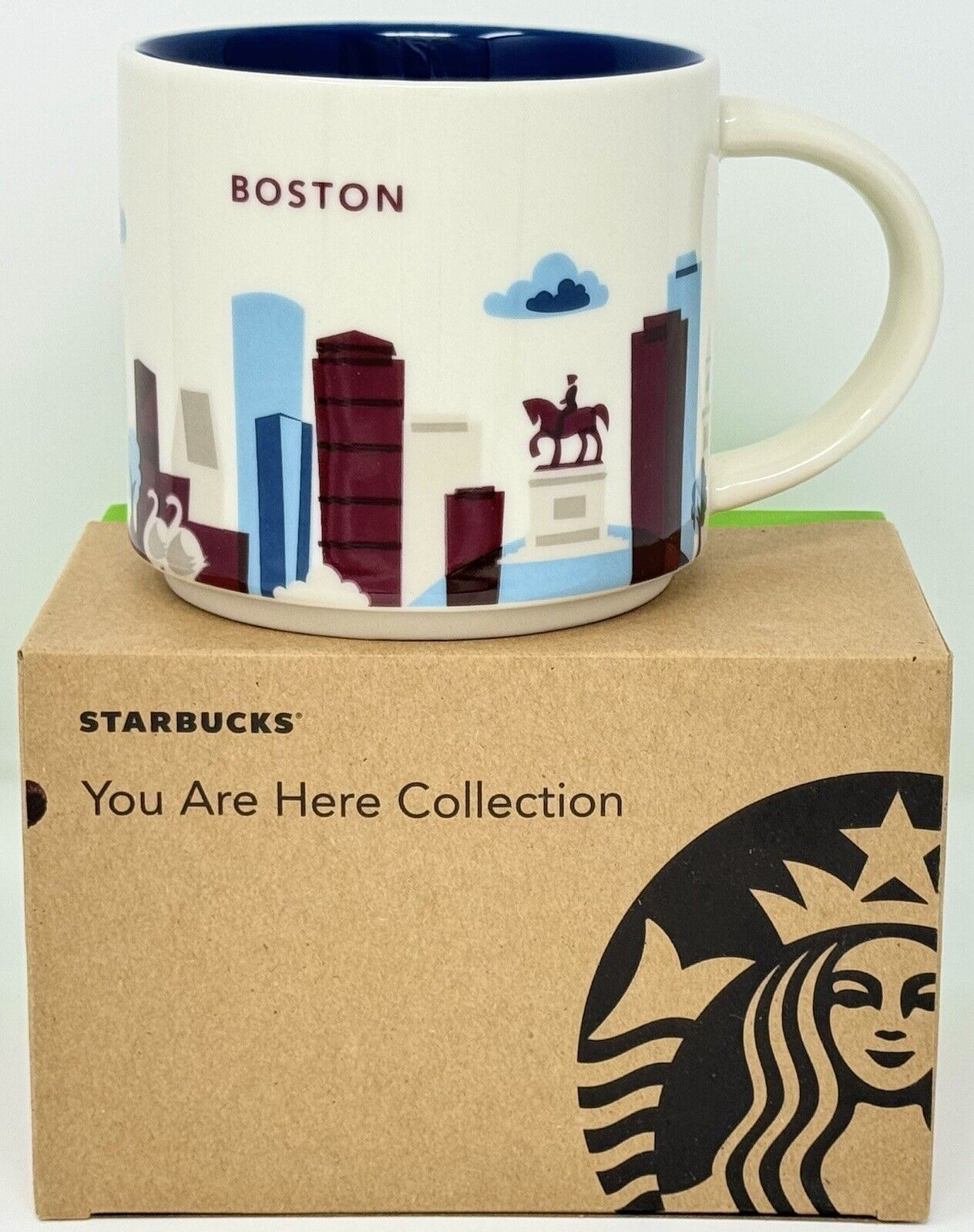 Starbucks BOSTON You Are Here Collection 2013 Mug, 14oz YAH