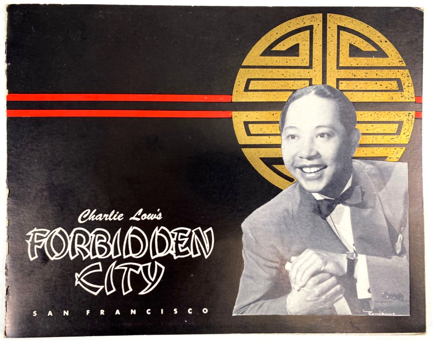 1940s CHARLIE LOW\'S FORBIDDEN CITY vtg Chinatown Cabaret Nightclub SAN FRANCISCO