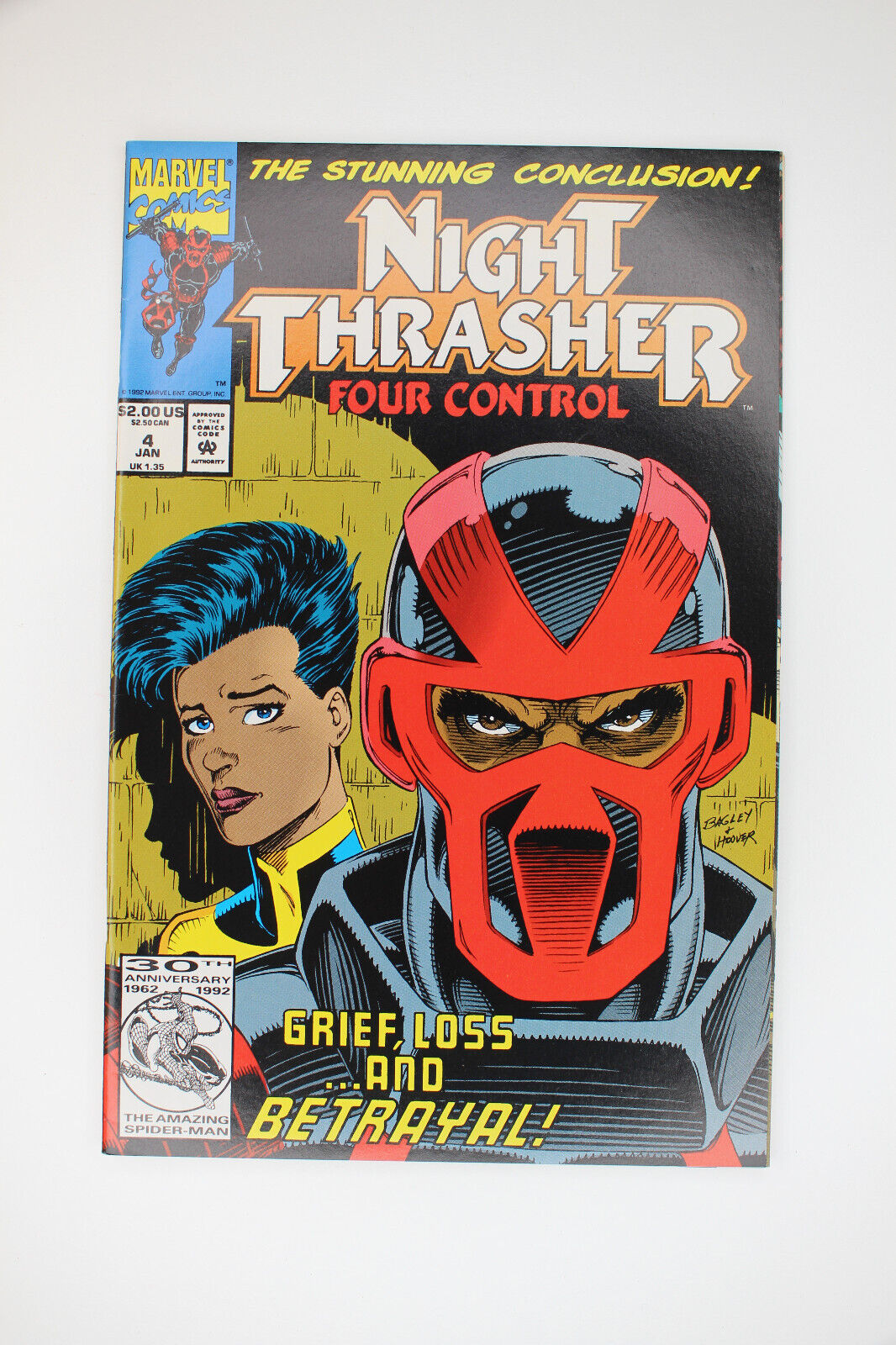 Night Thrasher #4 (Jan 1993 Marvel) Four Control