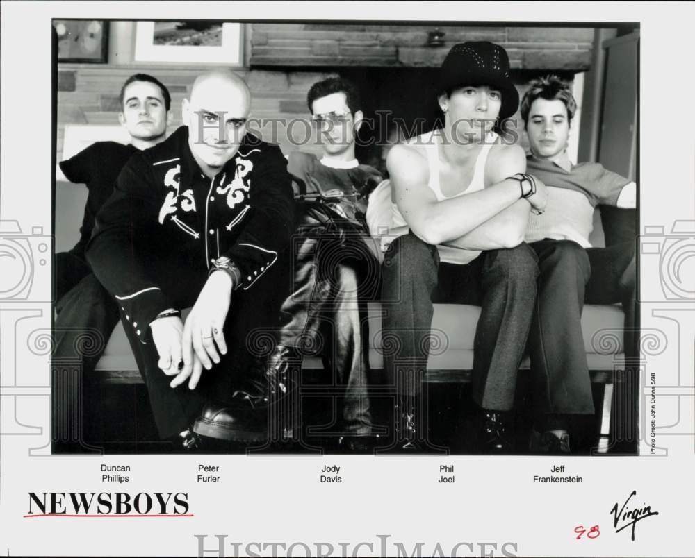 1998 Press Photo Newsboys, Music Group - srp23923