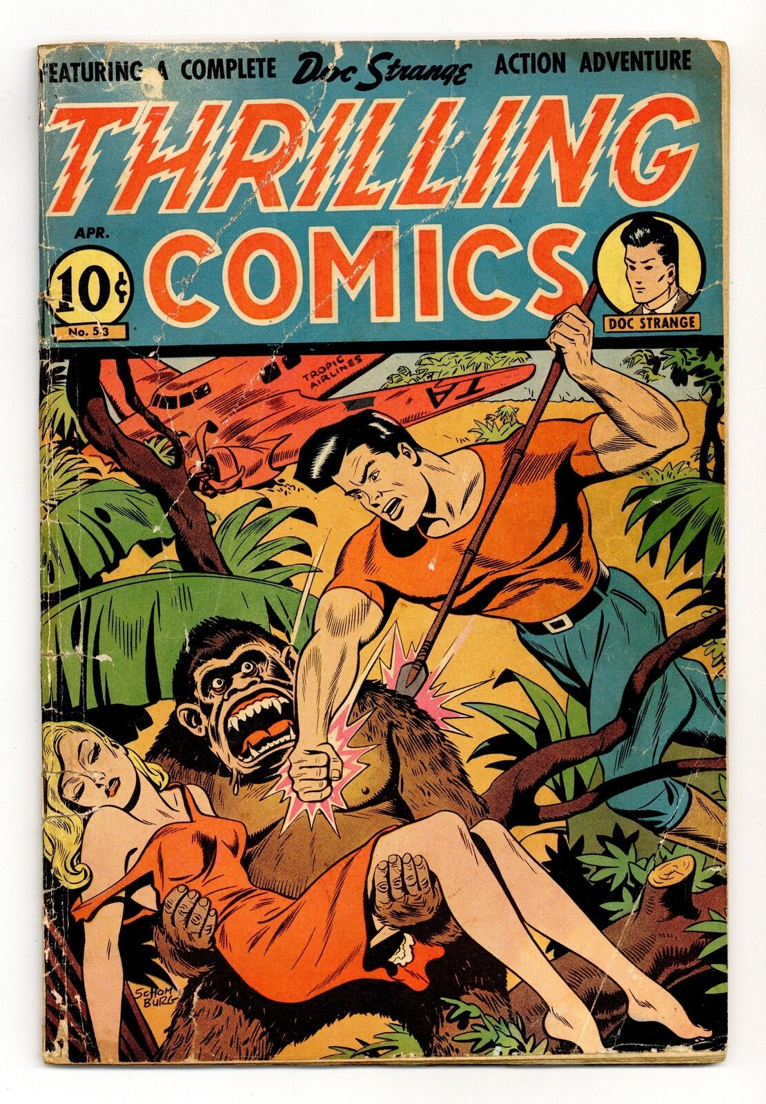 Thrilling Comics #53 FR/GD 1.5 1946