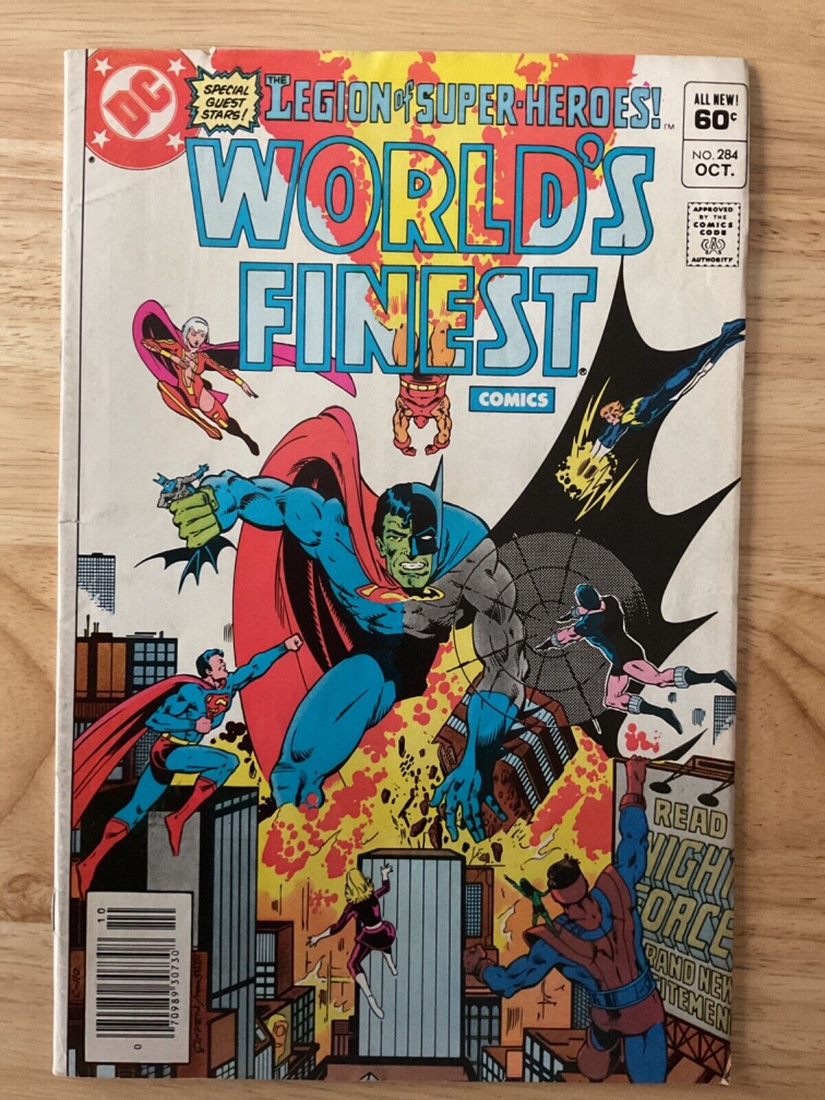 Worlds Finest # 284 VG 4.0 Batman Superman