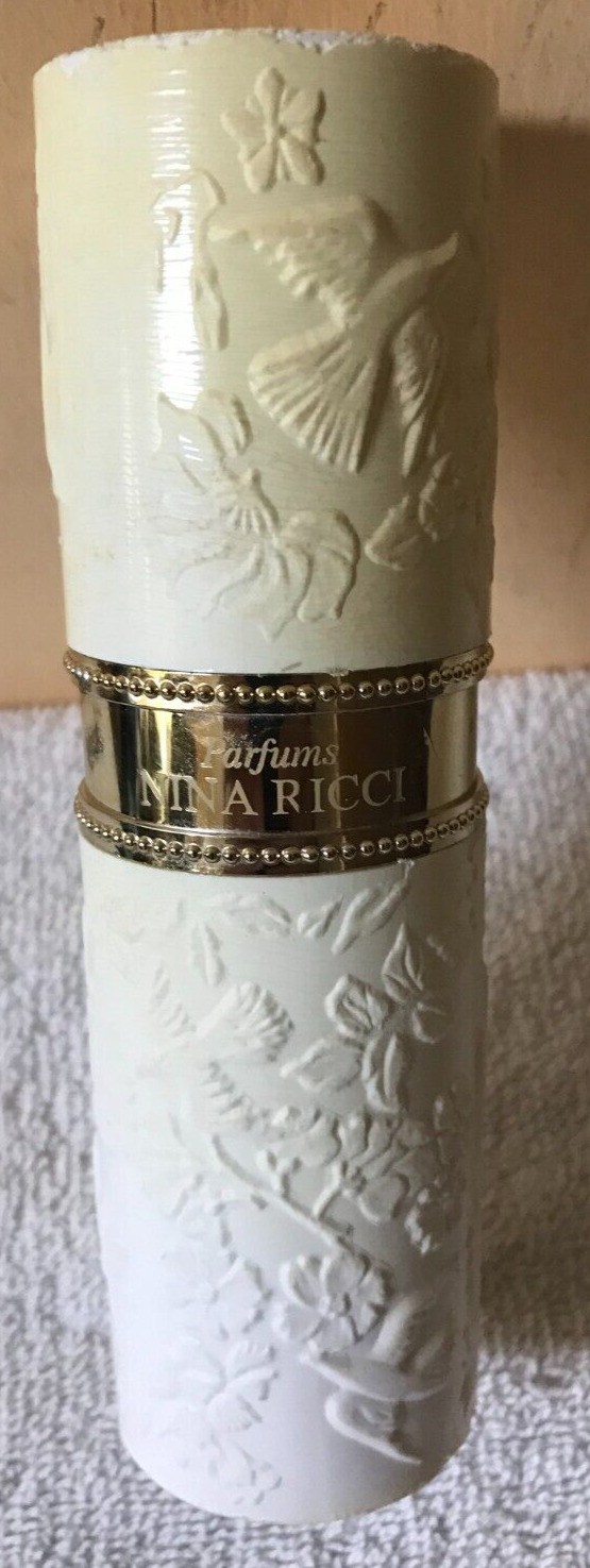 Vintage Nina Ricci L\'air du Temps EDT Perfume Spray 1.7 FL OZ Paris 60% Full
