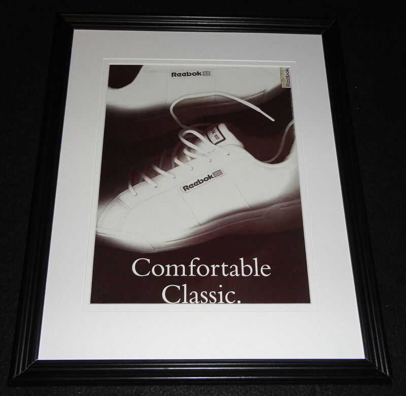 2000 Reebok Comfortable Classic Framed 11x14 ORIGINAL Advertisement
