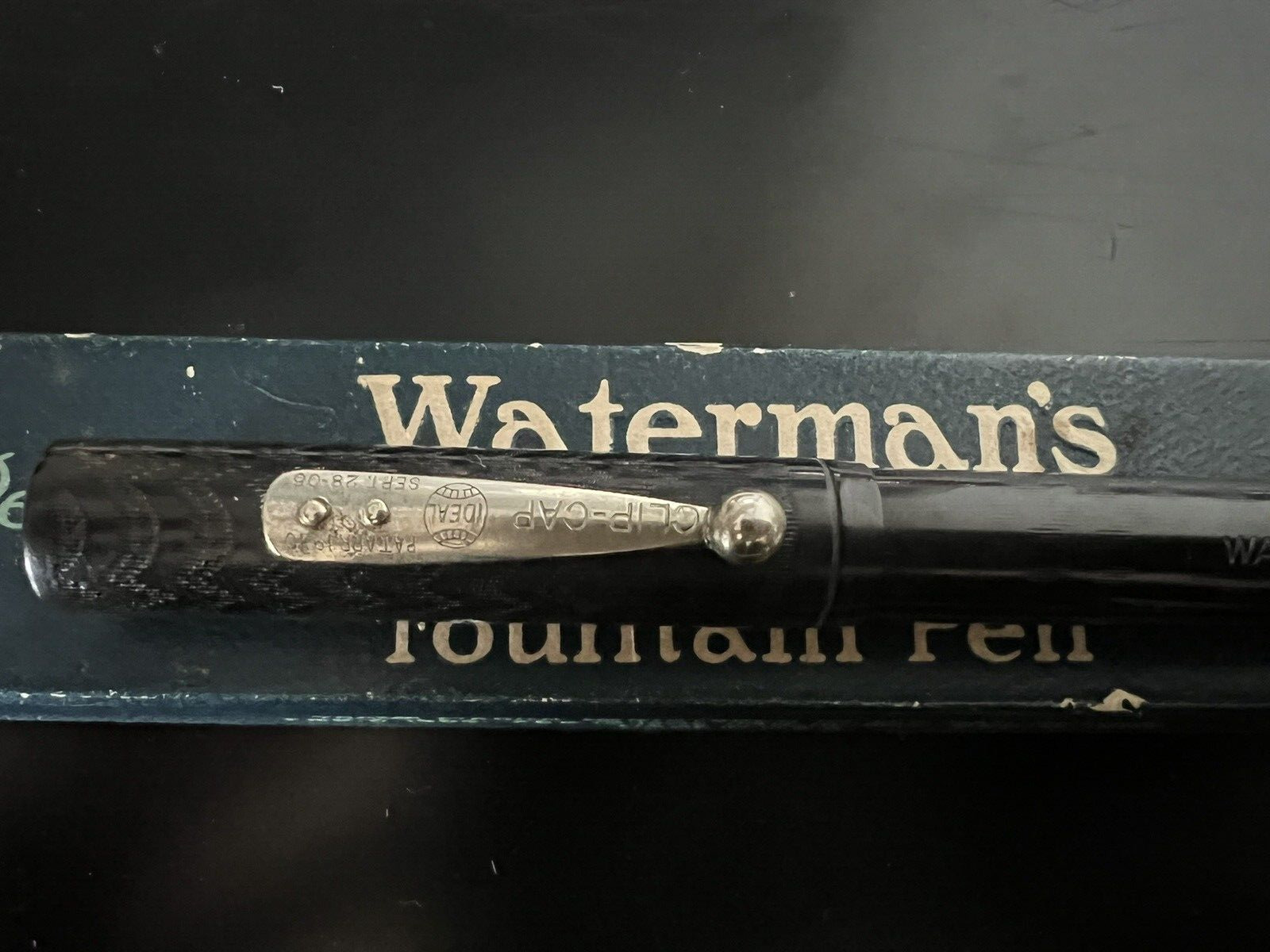 Waterman's Ideal 52 Pen Fountain Pen Bchr Pen Gold Antique Of 1903 Marking