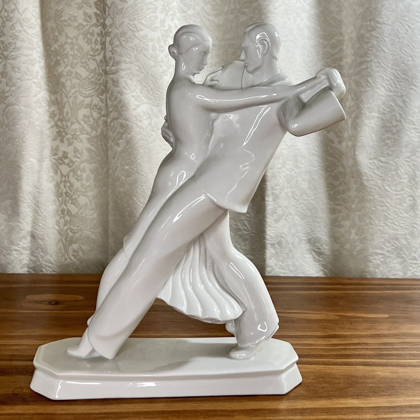 RARE 1930’s Rosenthal Germany “Dancing Pair” Man And Woman Art Deco Figurine