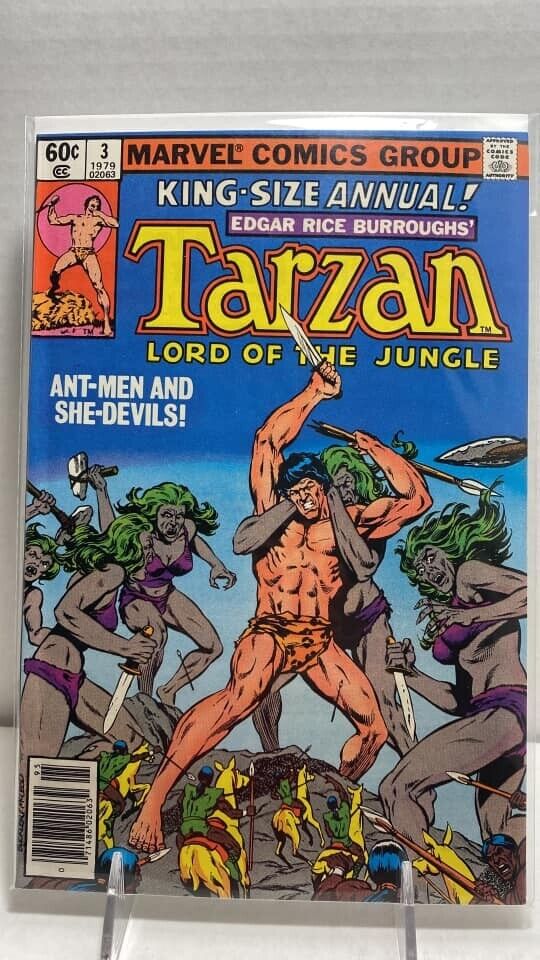 26407: Marvel Comics TARZAN #3 Fine Grade
