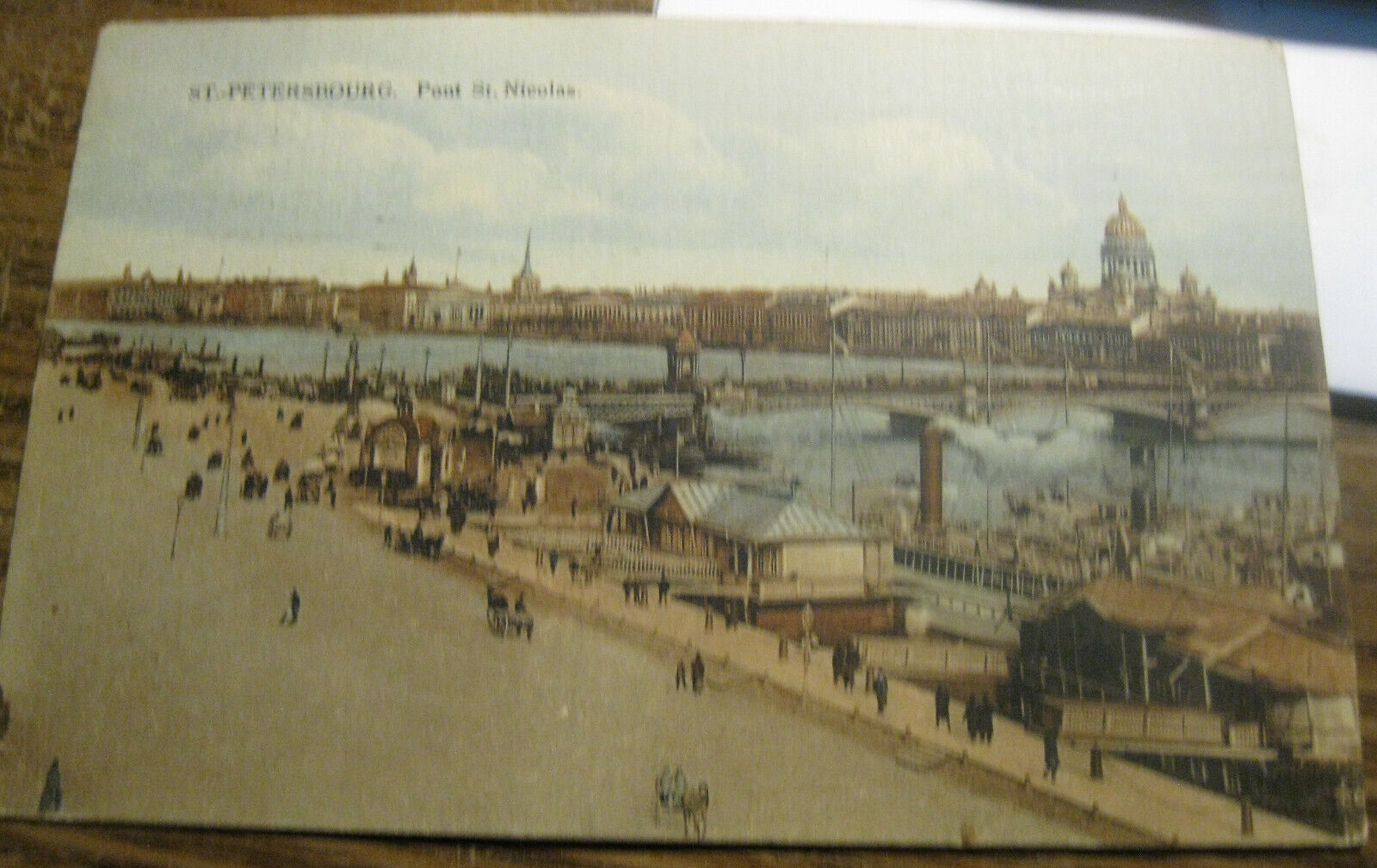 antique russian postcard