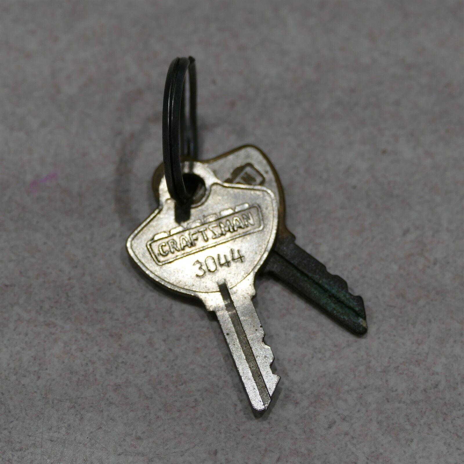 2 Vintage Factory Original Craftsman Keys 3044 Replacement Keys Only ~ Used