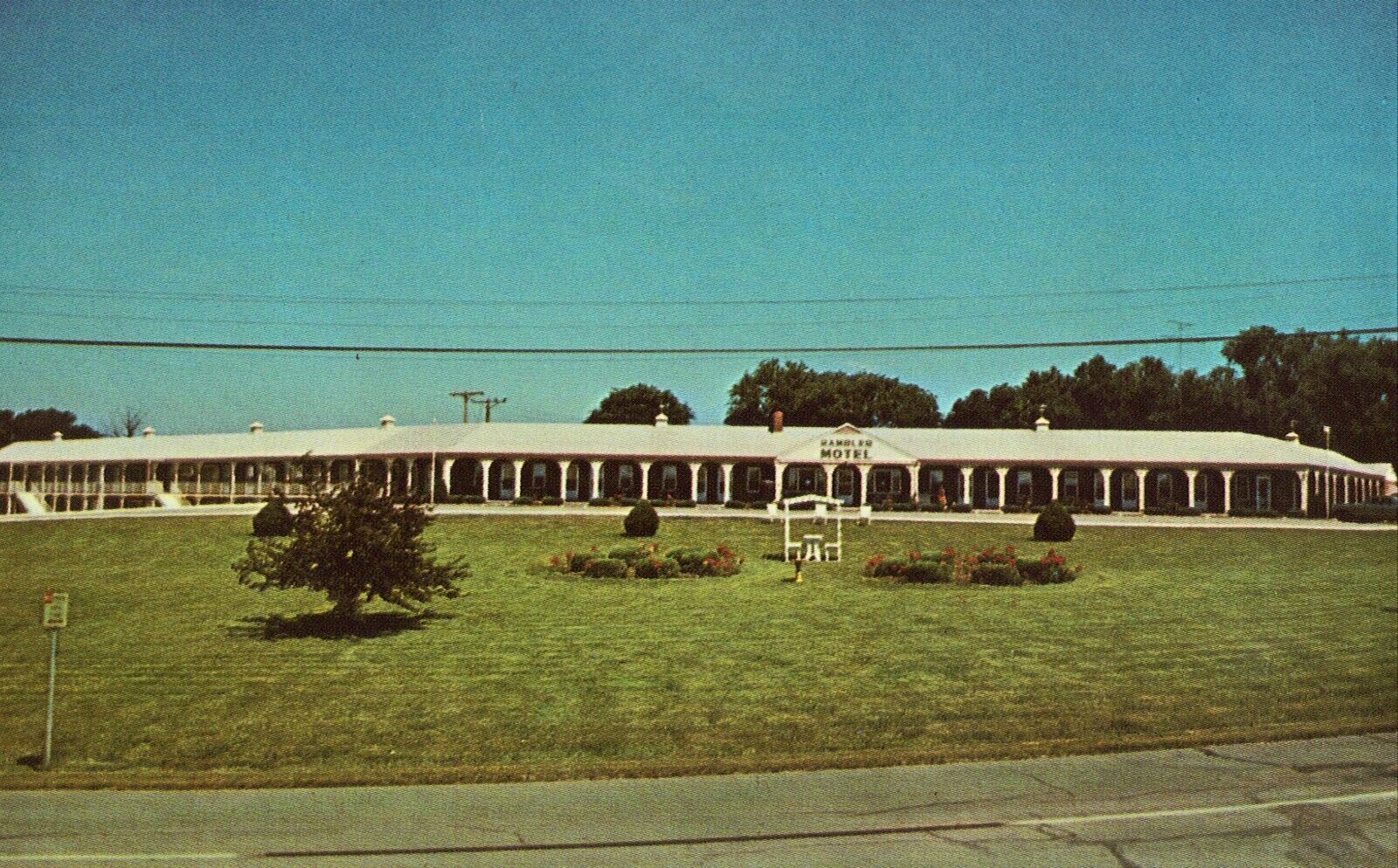 Rambler Motel & Restaurant - Cameron, Missouri Vintage Postcard