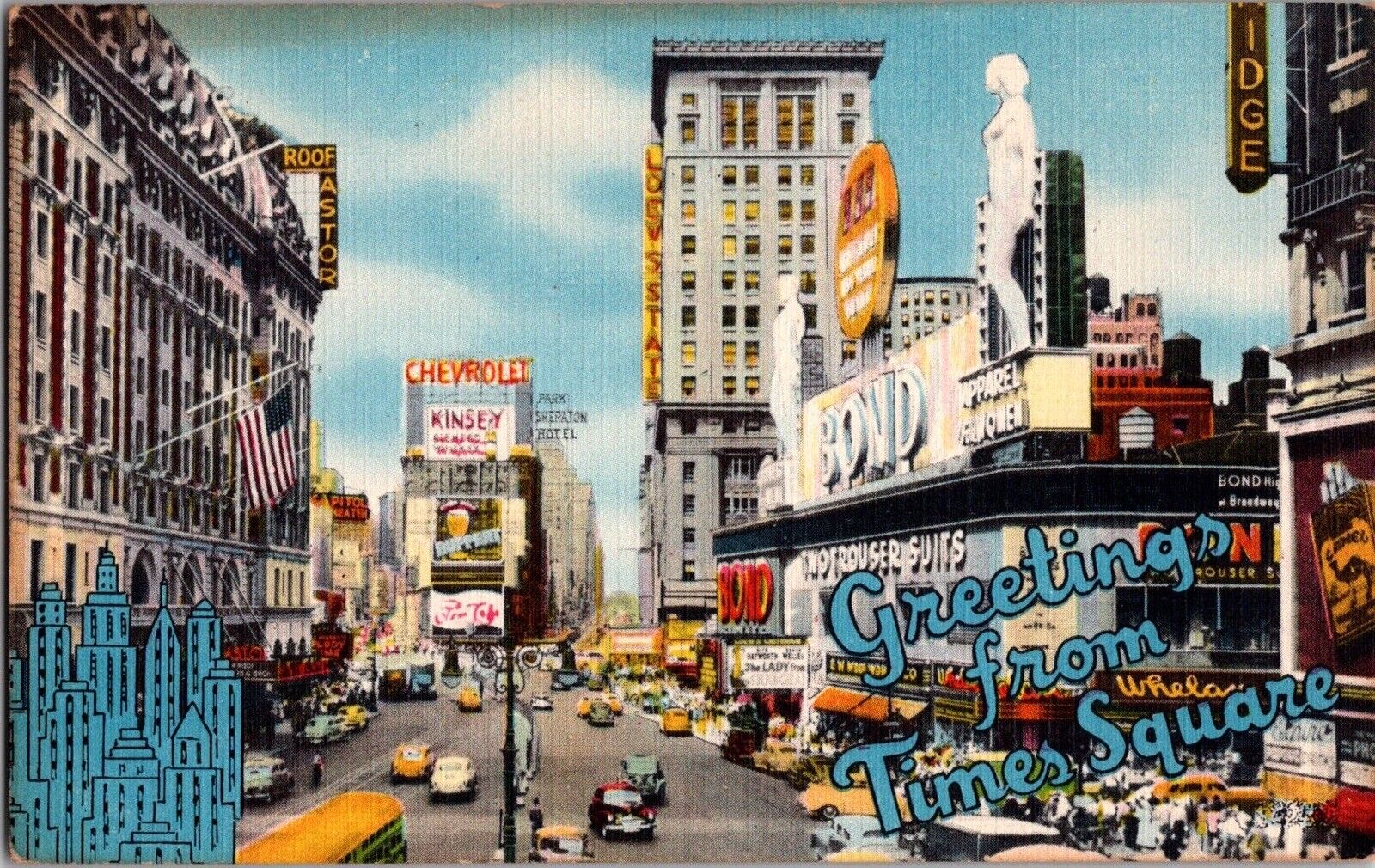 New York Postcard: Greetings From Times Square